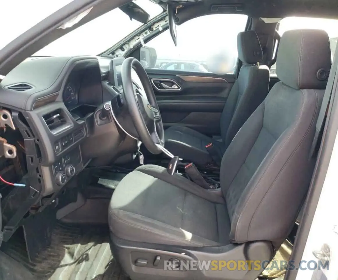 7 Photograph of a damaged car 1GNSKLED7MR310493 CHEVROLET TAHOE 2021