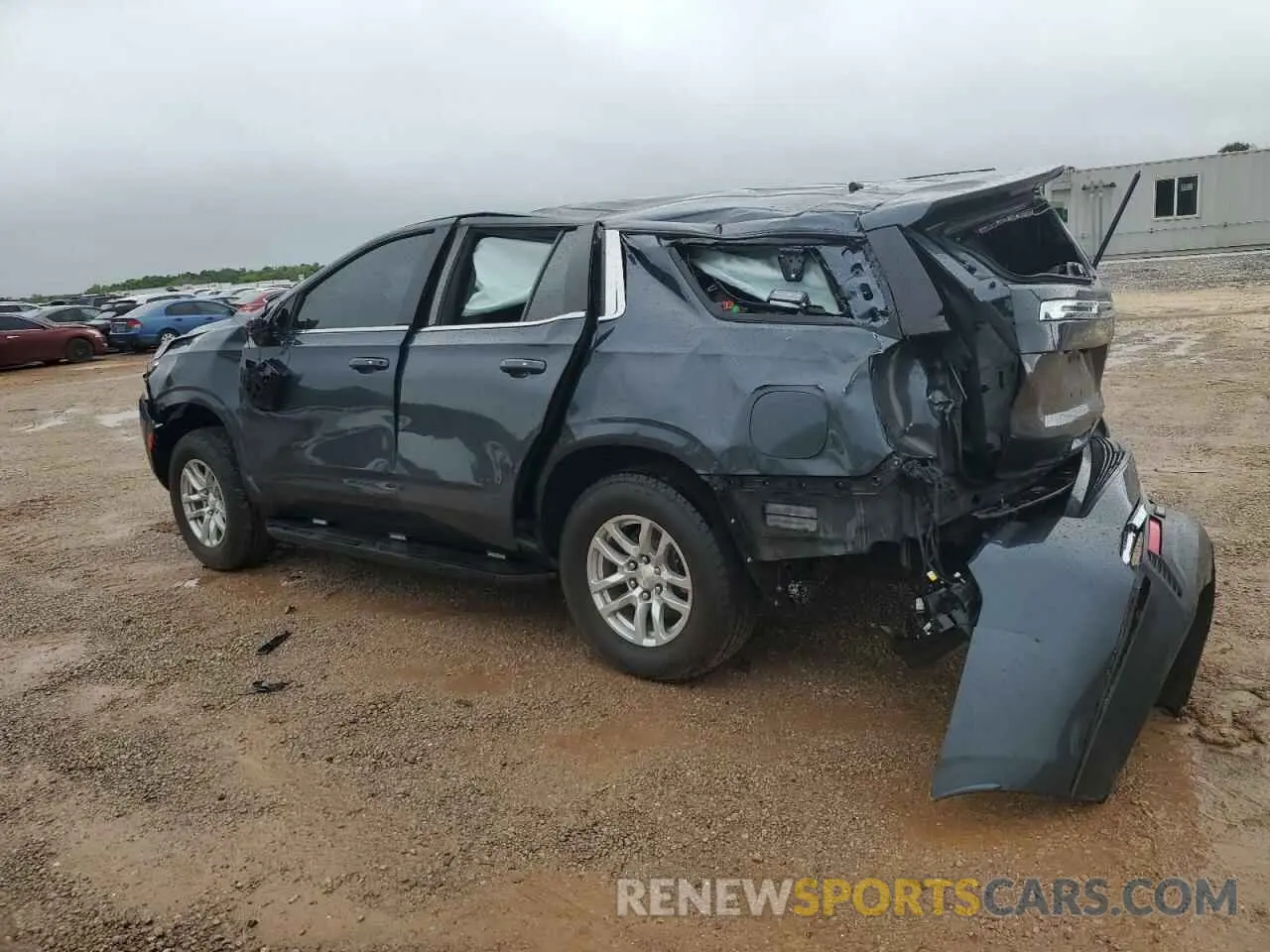 2 Photograph of a damaged car 1GNSKLED7MR441830 CHEVROLET TAHOE 2021