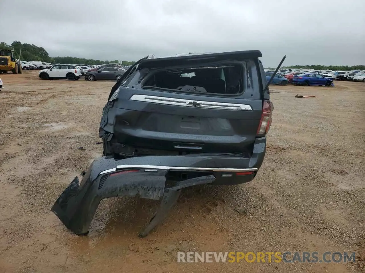 6 Photograph of a damaged car 1GNSKLED7MR441830 CHEVROLET TAHOE 2021