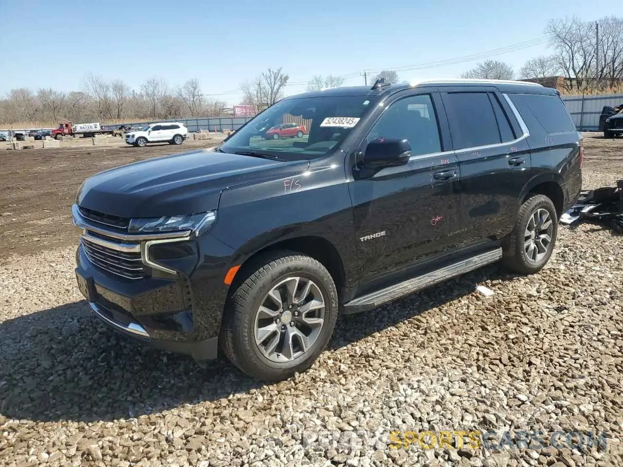 1 Photograph of a damaged car 1GNSKNKD0MR147671 CHEVROLET TAHOE 2021