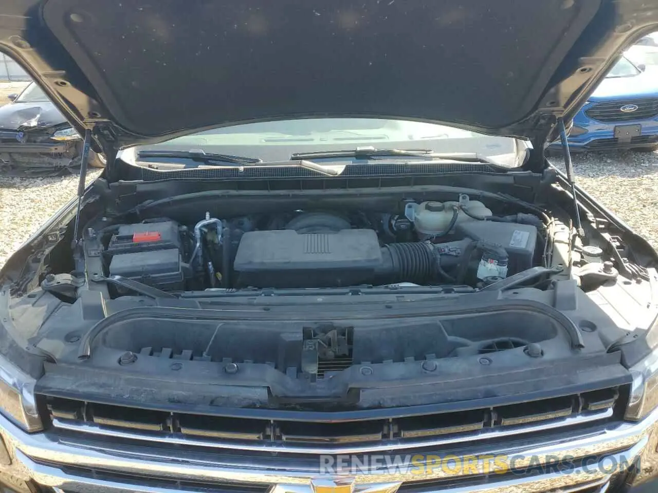 12 Photograph of a damaged car 1GNSKNKD0MR147671 CHEVROLET TAHOE 2021