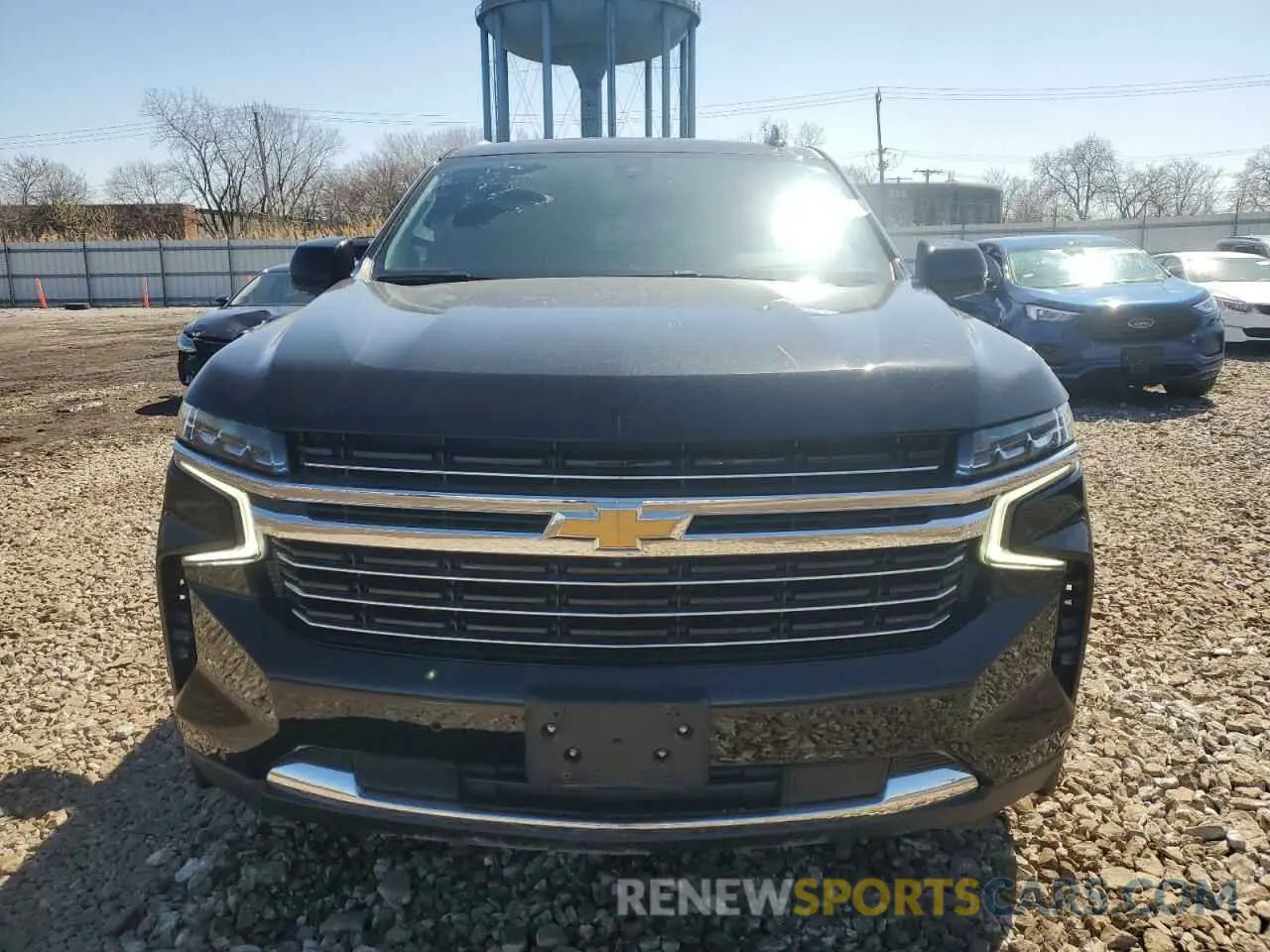 5 Photograph of a damaged car 1GNSKNKD0MR147671 CHEVROLET TAHOE 2021