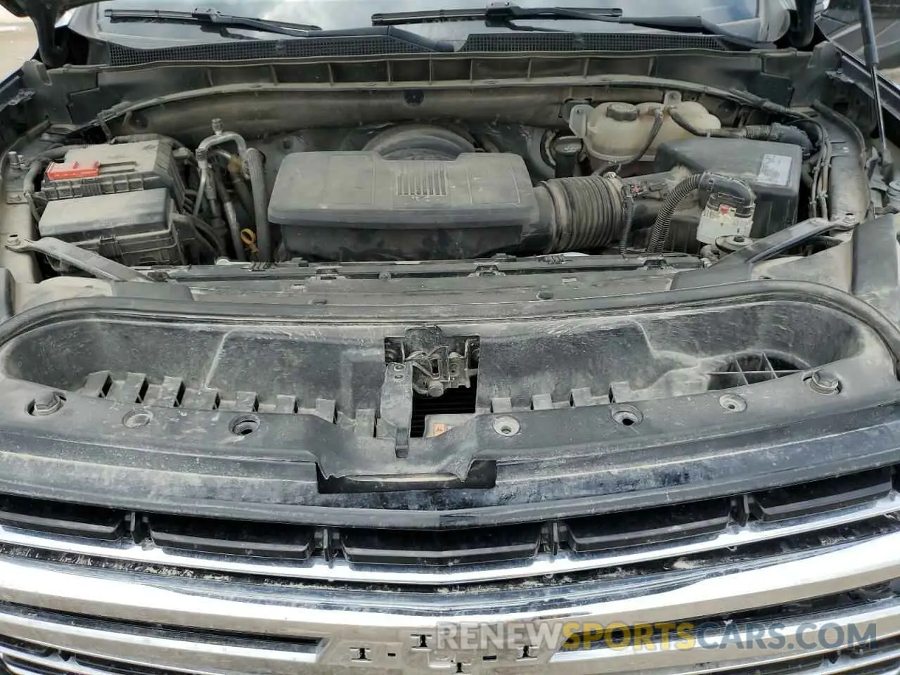 12 Photograph of a damaged car 1GNSKNKD0MR253098 CHEVROLET TAHOE 2021