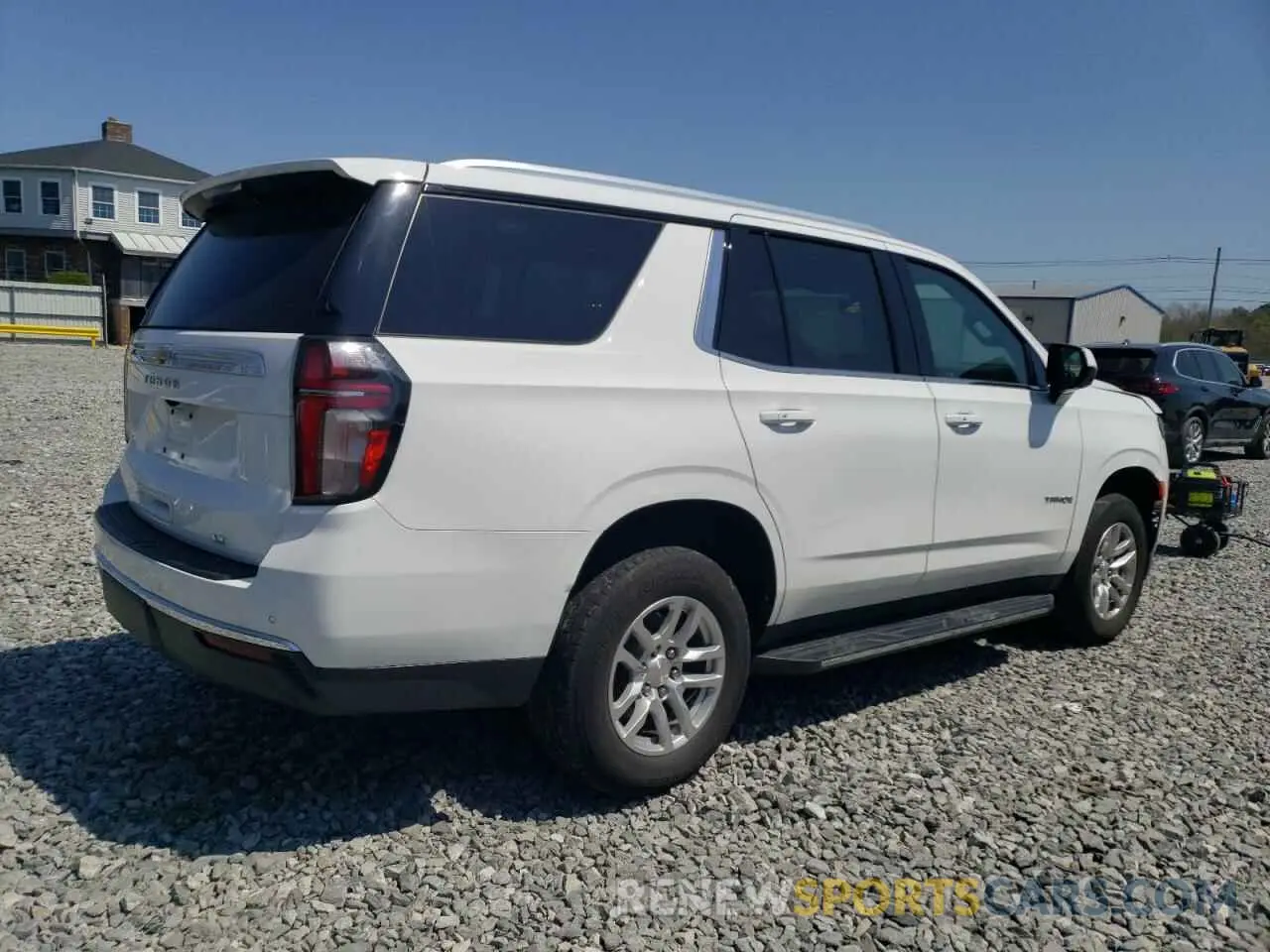 3 Photograph of a damaged car 1GNSKNKD3MR364096 CHEVROLET TAHOE 2021