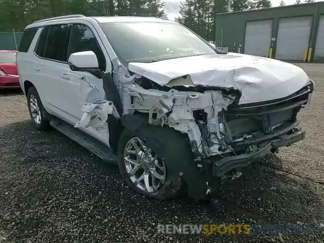 12 Photograph of a damaged car 1GNSKNKD5MR123270 CHEVROLET TAHOE 2021