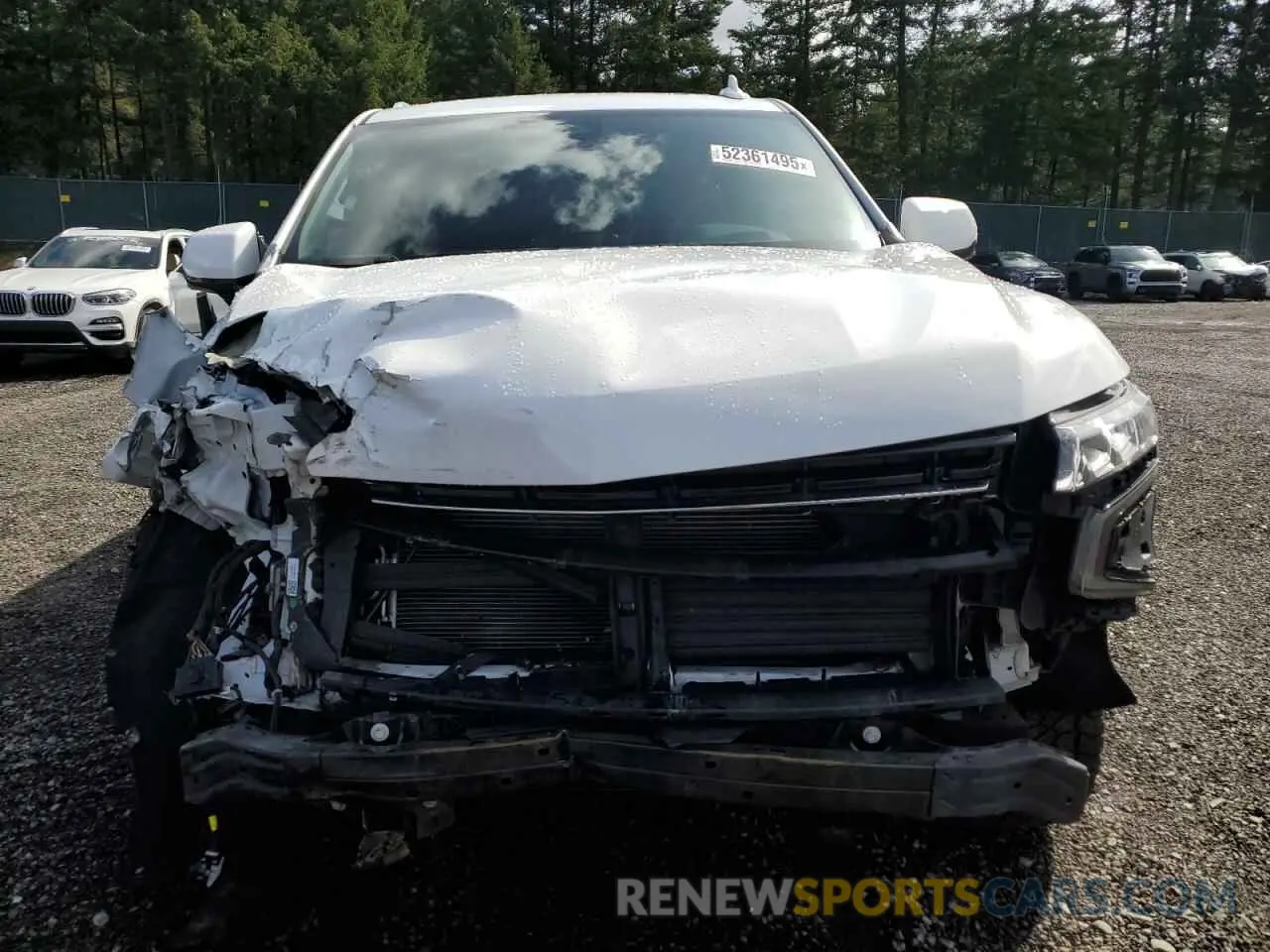 5 Photograph of a damaged car 1GNSKNKD5MR123270 CHEVROLET TAHOE 2021