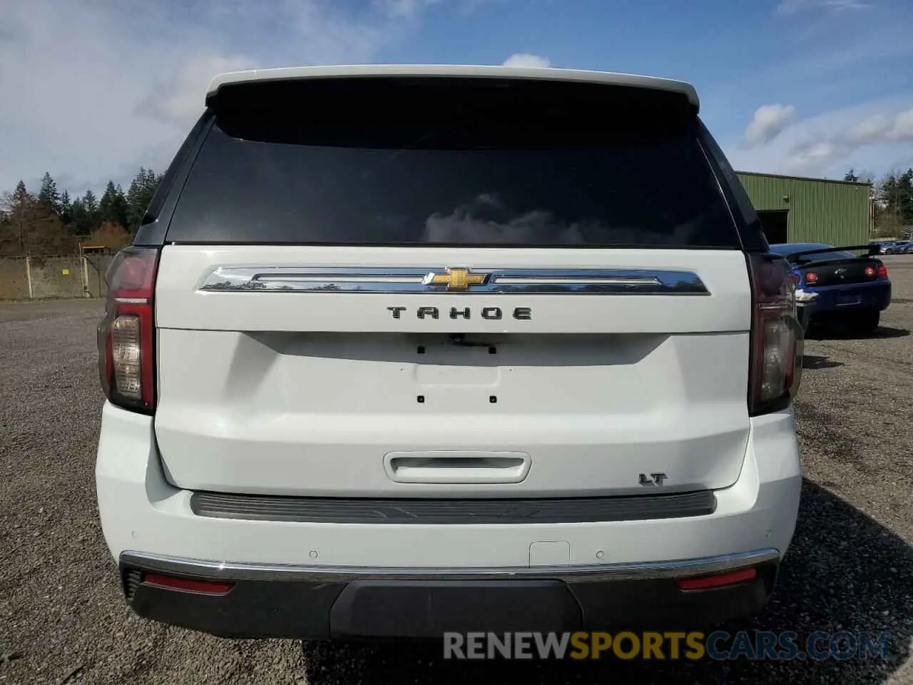 6 Photograph of a damaged car 1GNSKNKD5MR123270 CHEVROLET TAHOE 2021