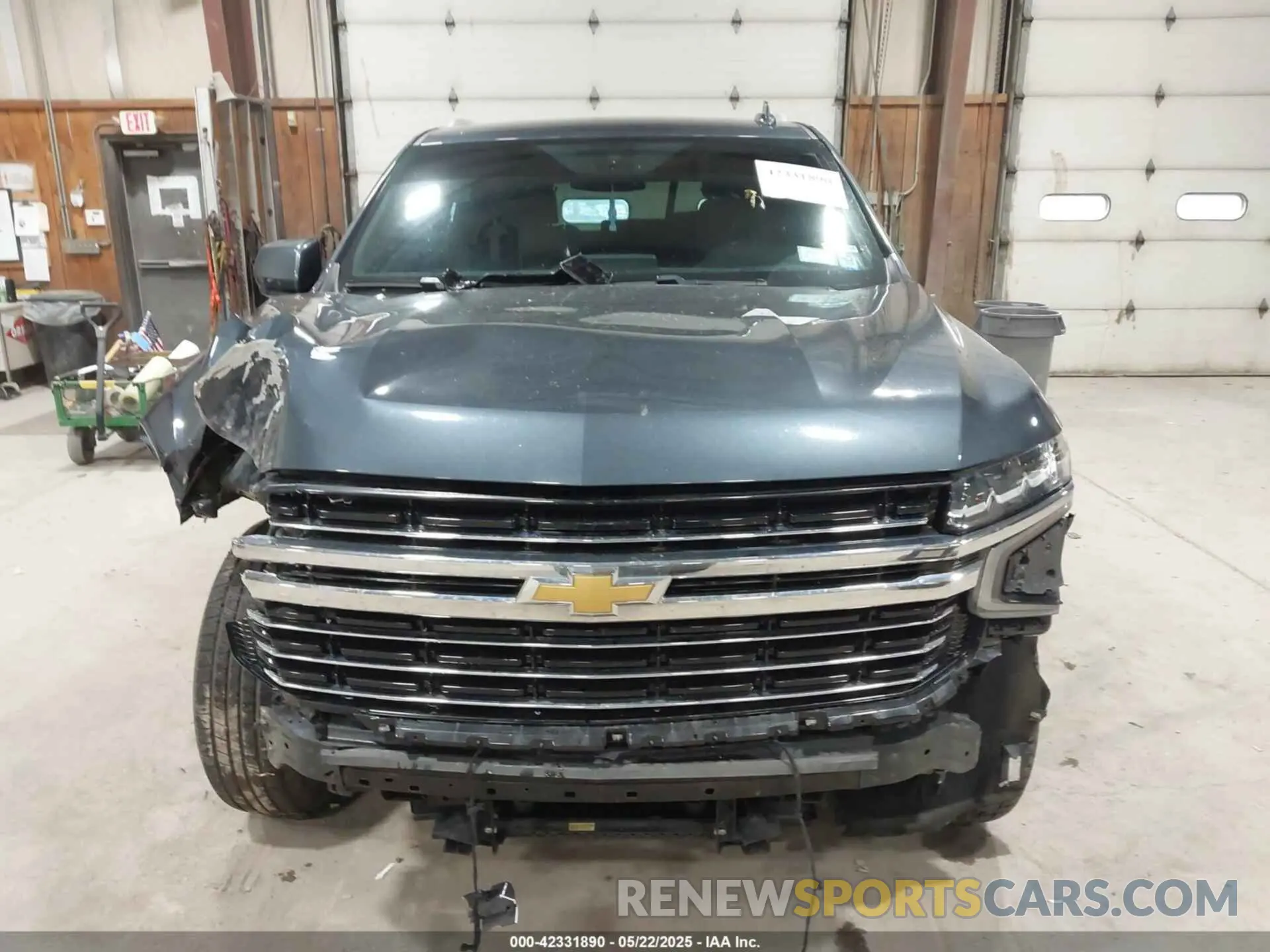 13 Photograph of a damaged car 1GNSKNKD5MR354265 CHEVROLET TAHOE 2021