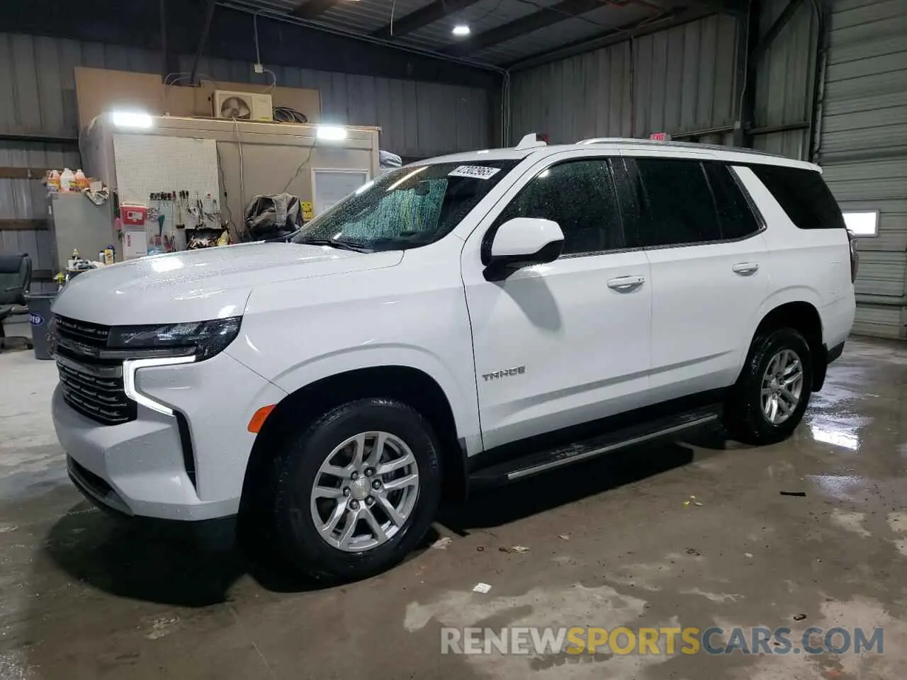 1 Фотография поврежденного автомобиля 1GNSKNKD7MR140586 CHEVROLET TAHOE 2021