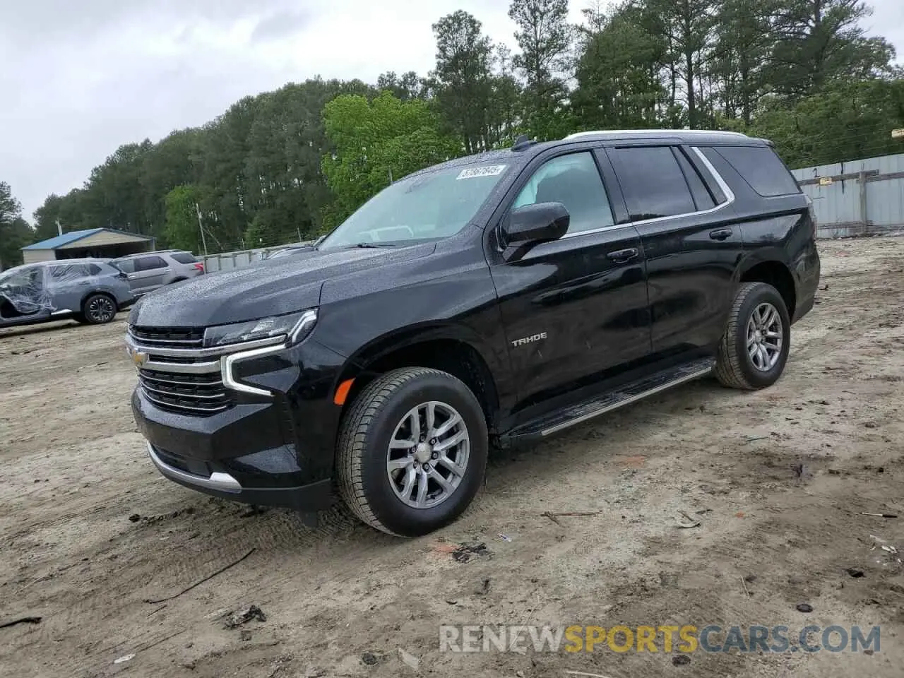 1 Photograph of a damaged car 1GNSKNKD7MR266933 CHEVROLET TAHOE 2021
