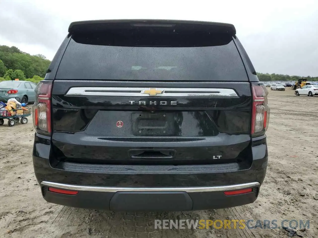 6 Photograph of a damaged car 1GNSKNKD7MR266933 CHEVROLET TAHOE 2021