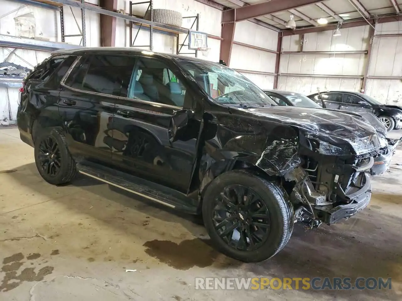 4 Фотография поврежденного автомобиля 1GNSKNKD8MR394503 CHEVROLET TAHOE 2021