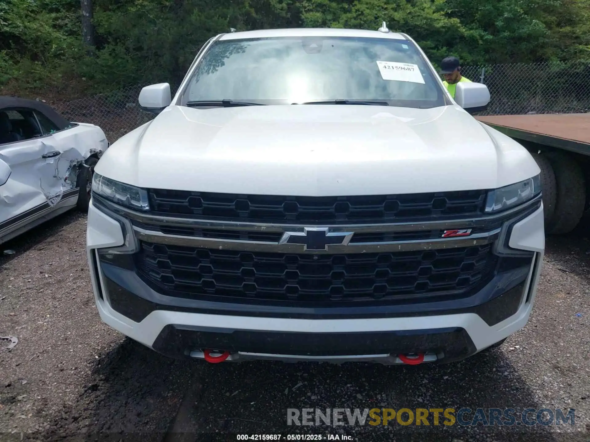 12 Photograph of a damaged car 1GNSKPKD0MR239231 CHEVROLET TAHOE 2021