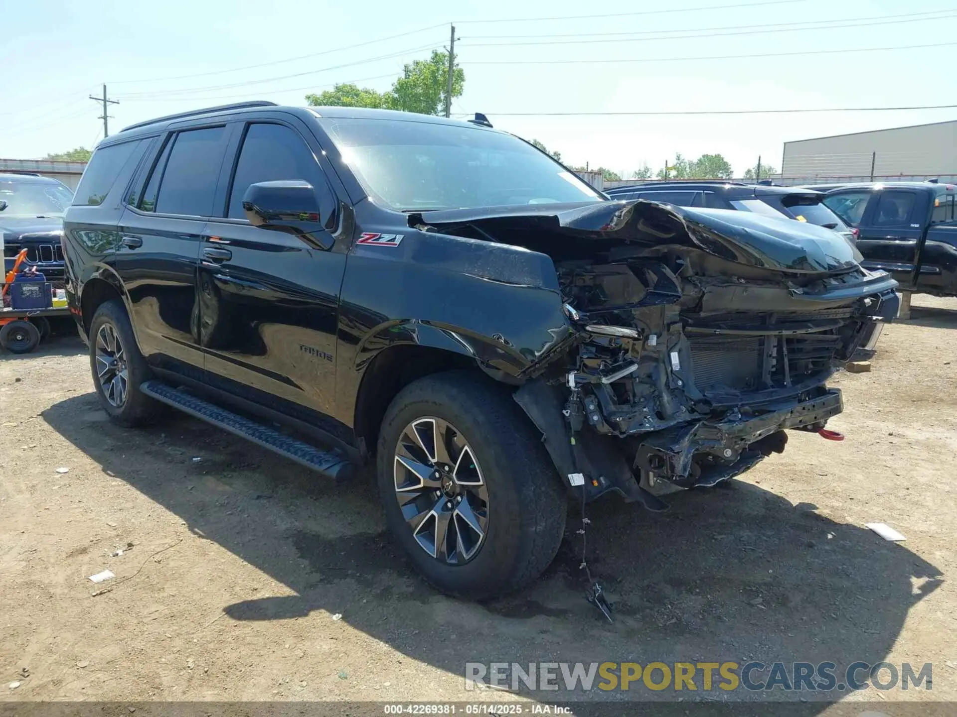 1 Фотография поврежденного автомобиля 1GNSKPKD1MR313689 CHEVROLET TAHOE 2021
