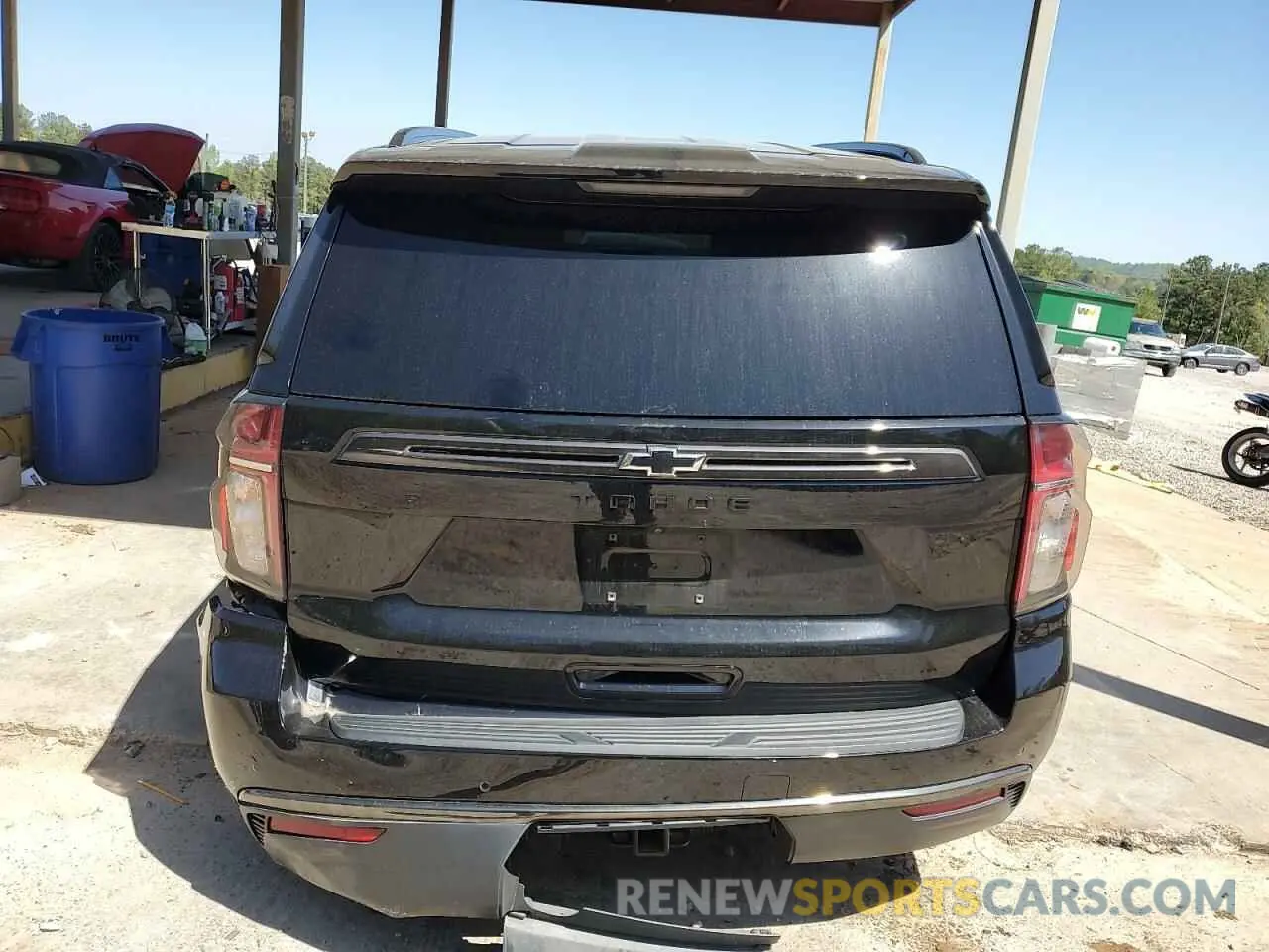6 Photograph of a damaged car 1GNSKPKD1MR389588 CHEVROLET TAHOE 2021
