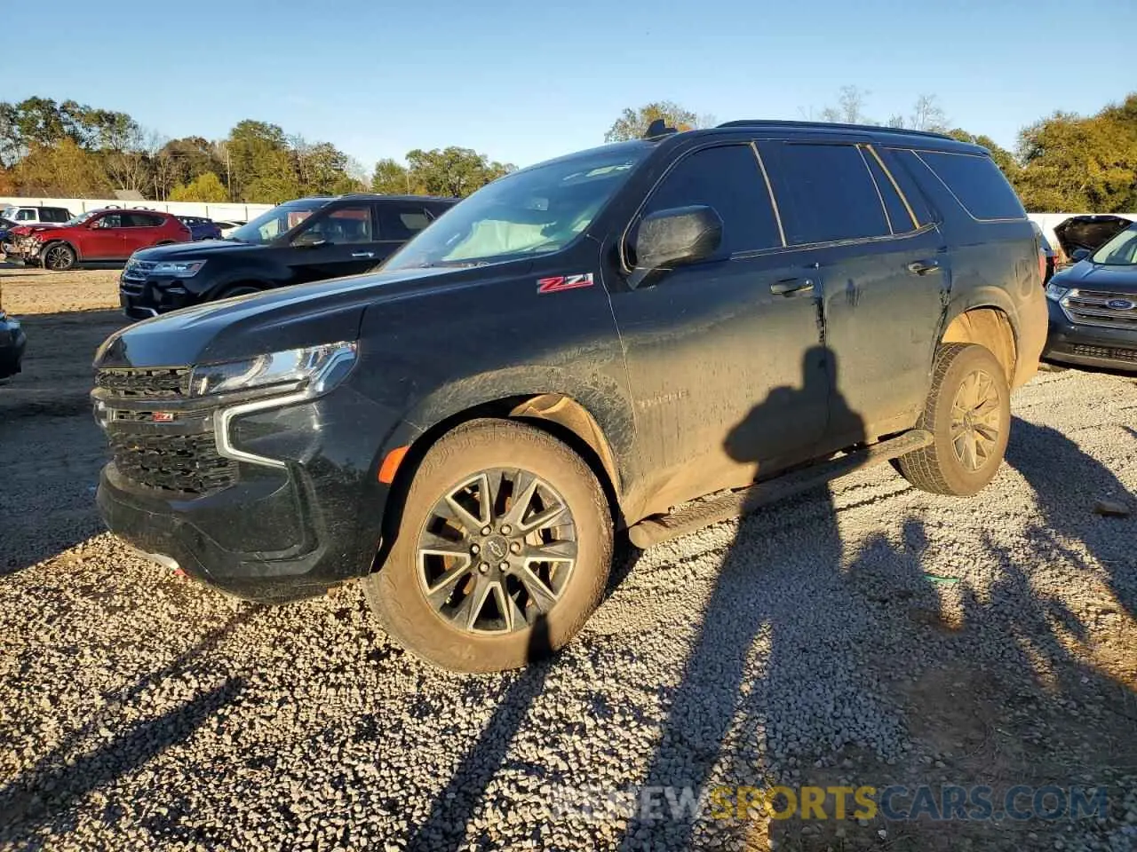 1 Фотография поврежденного автомобиля 1GNSKPKD1MR488055 CHEVROLET TAHOE 2021