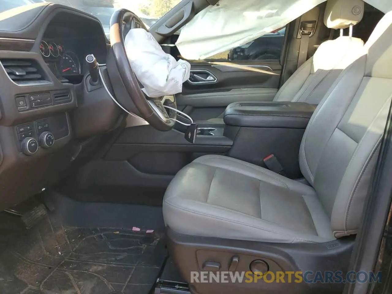 7 Фотография поврежденного автомобиля 1GNSKPKD1MR488055 CHEVROLET TAHOE 2021