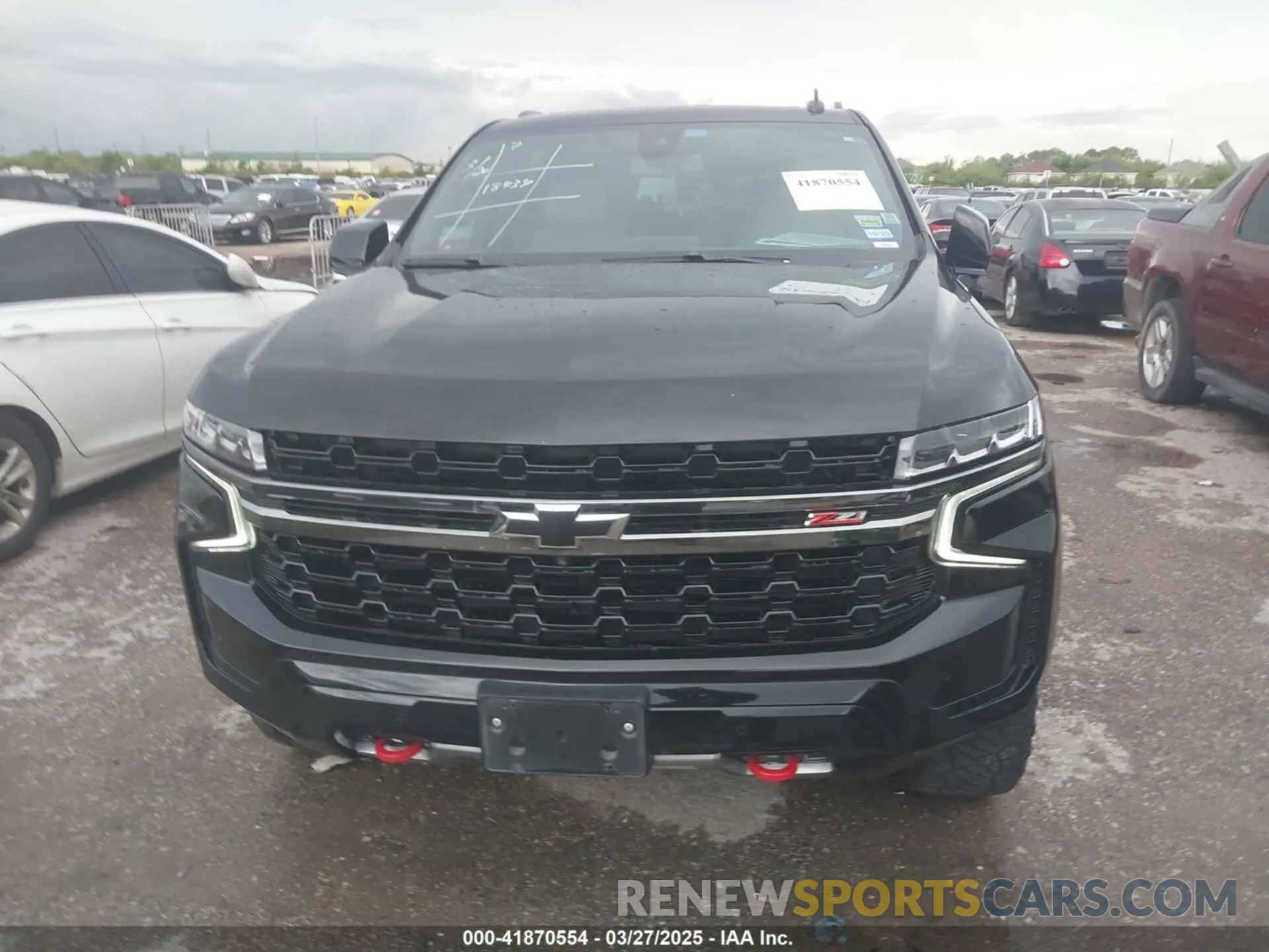 12 Photograph of a damaged car 1GNSKPKD5MR155986 CHEVROLET TAHOE 2021