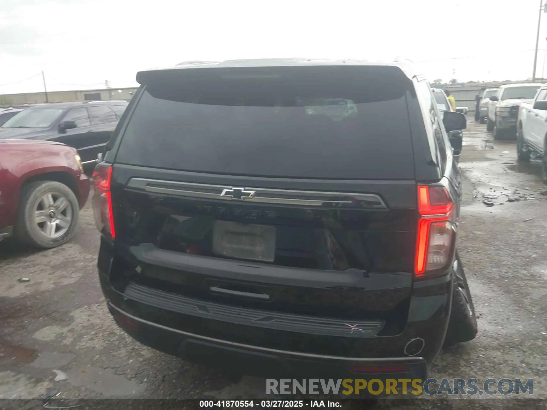 16 Photograph of a damaged car 1GNSKPKD5MR155986 CHEVROLET TAHOE 2021