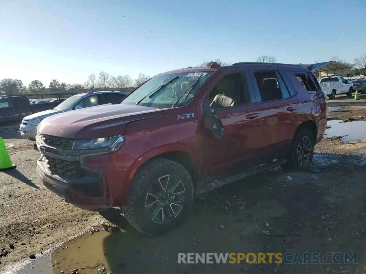 1 Фотография поврежденного автомобиля 1GNSKPKD6MR453513 CHEVROLET TAHOE 2021