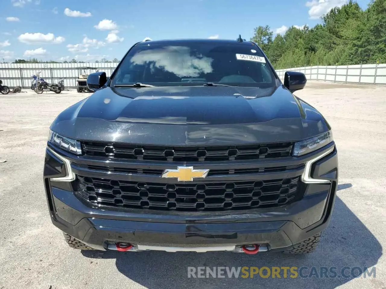 5 Photograph of a damaged car 1GNSKPKD7MR452421 CHEVROLET TAHOE 2021