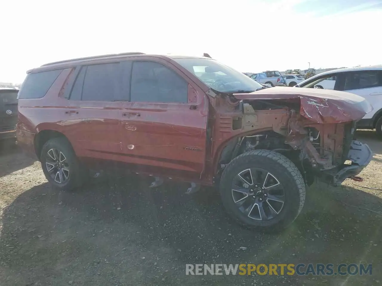 4 Photograph of a damaged car 1GNSKPKD9MR147082 CHEVROLET TAHOE 2021