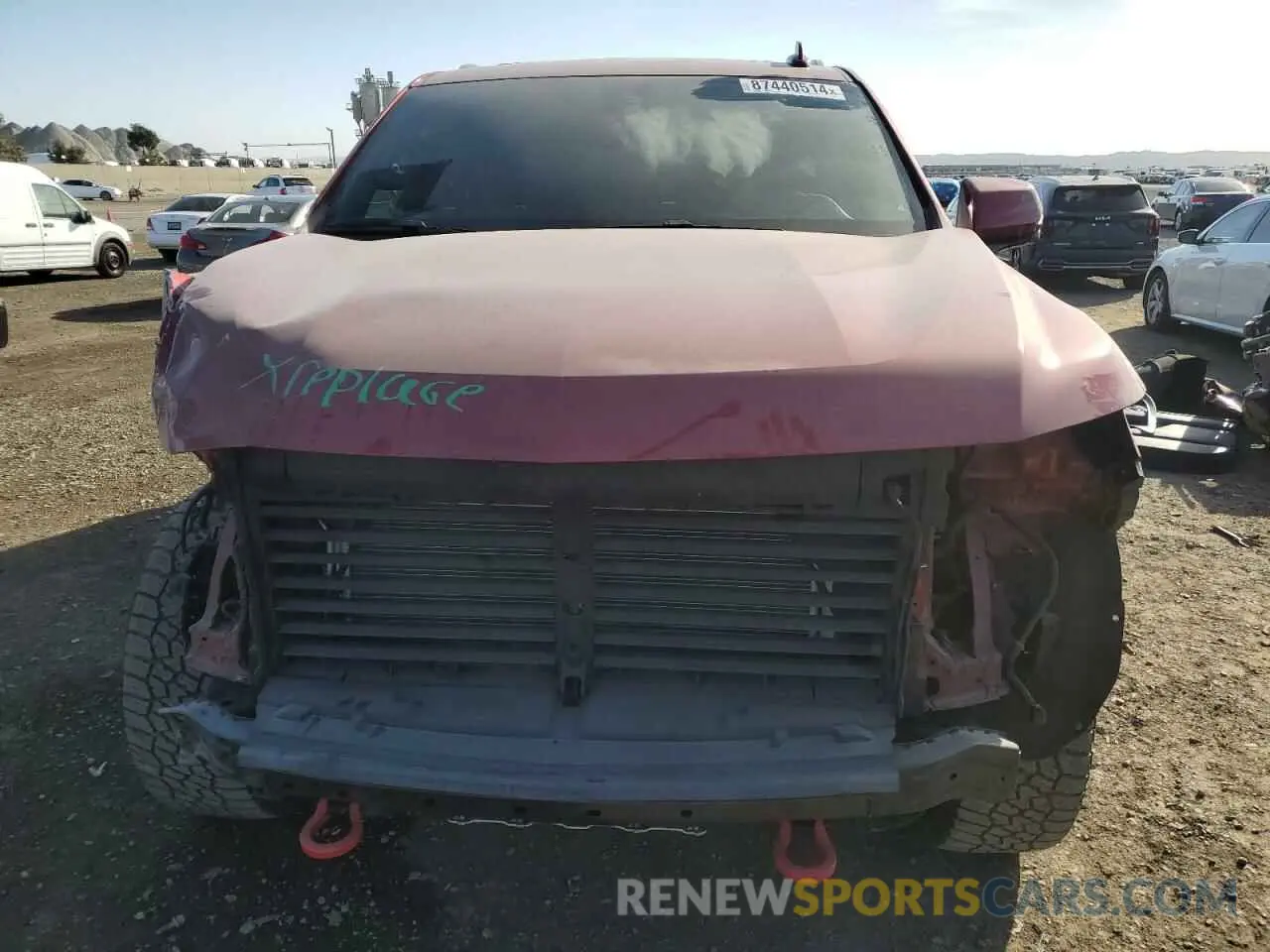 5 Photograph of a damaged car 1GNSKPKD9MR147082 CHEVROLET TAHOE 2021