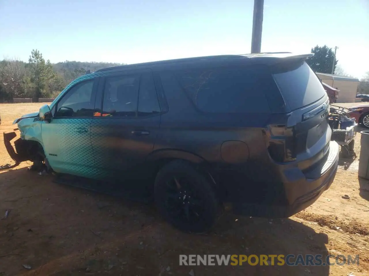 2 Фотография поврежденного автомобиля 1GNSKPKD9MR179272 CHEVROLET TAHOE 2021