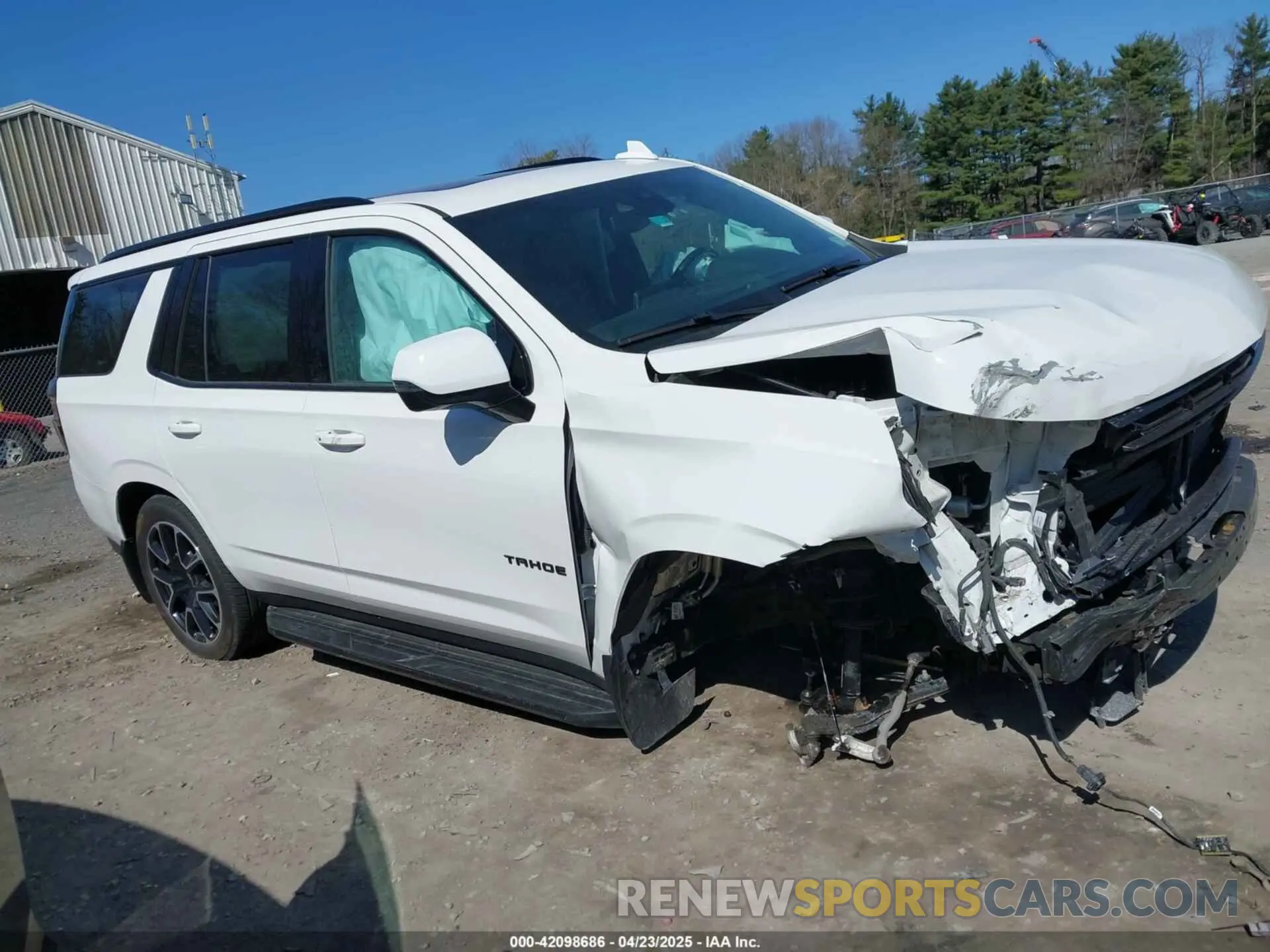 13 Фотография поврежденного автомобиля 1GNSKRKD6MR306510 CHEVROLET TAHOE 2021