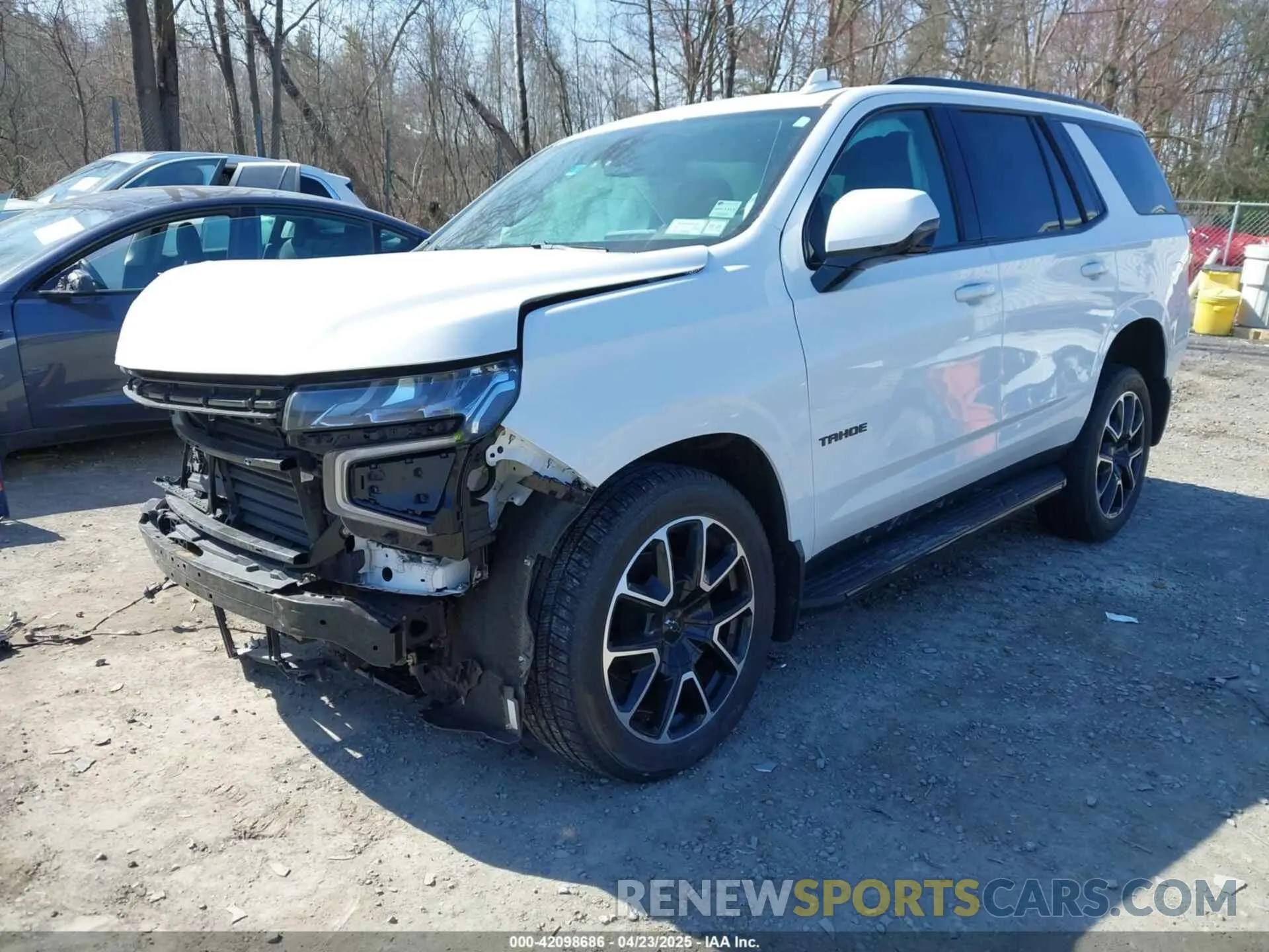 2 Фотография поврежденного автомобиля 1GNSKRKD6MR306510 CHEVROLET TAHOE 2021