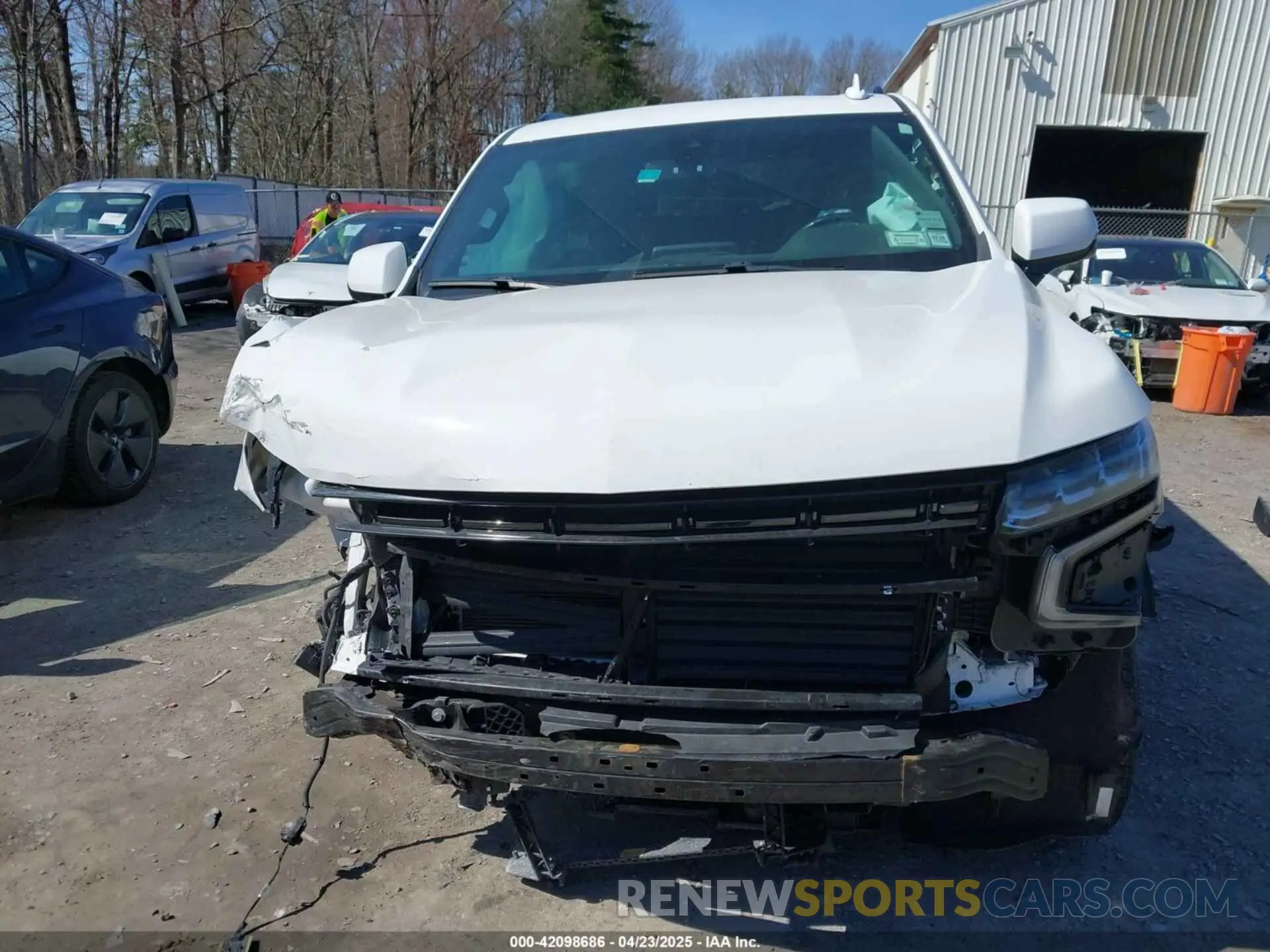 6 Фотография поврежденного автомобиля 1GNSKRKD6MR306510 CHEVROLET TAHOE 2021