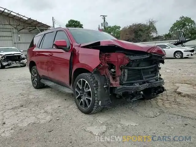 14 Photograph of a damaged car 1GNSKRKD7MR371706 CHEVROLET TAHOE 2021