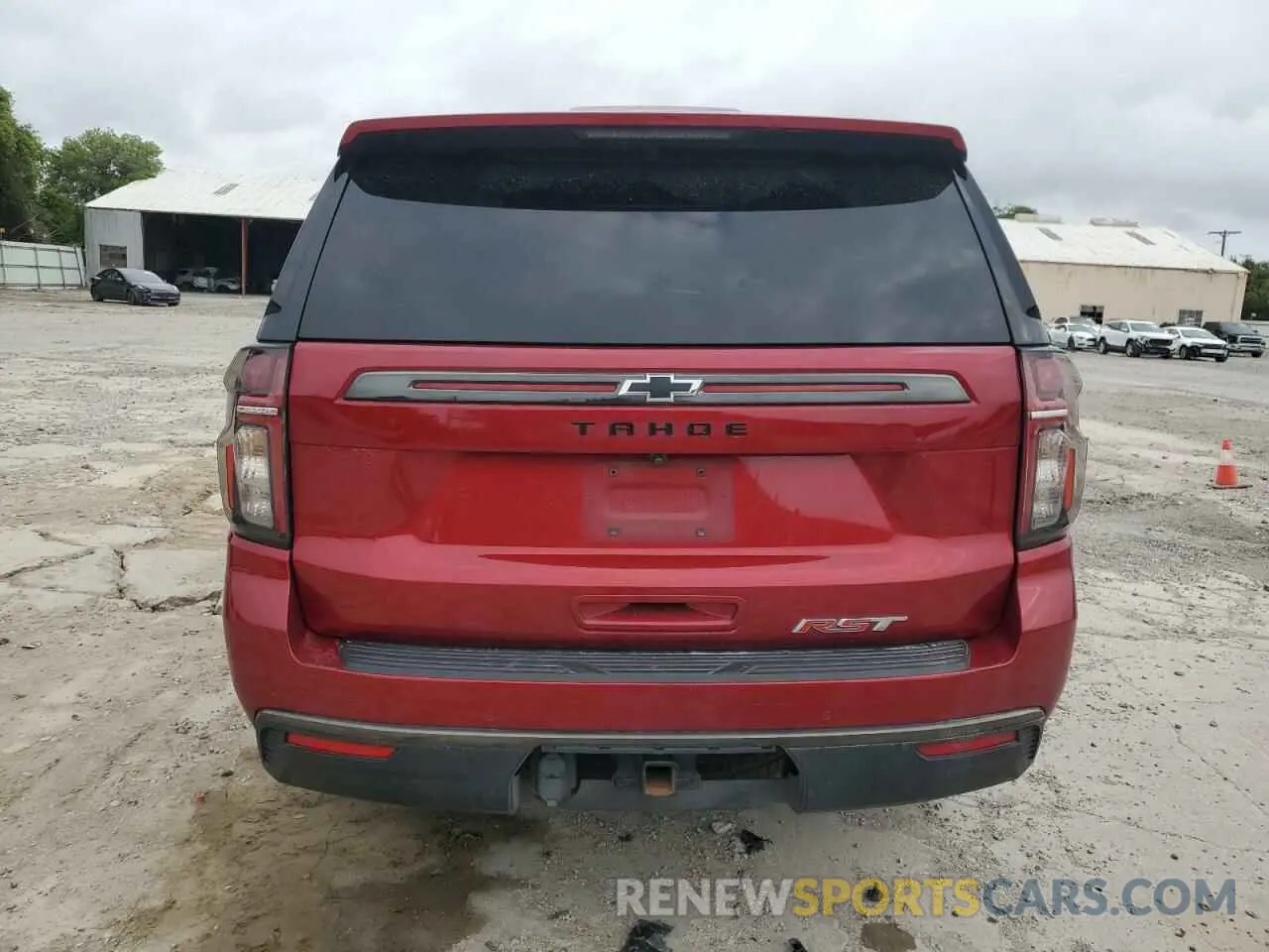 6 Photograph of a damaged car 1GNSKRKD7MR371706 CHEVROLET TAHOE 2021