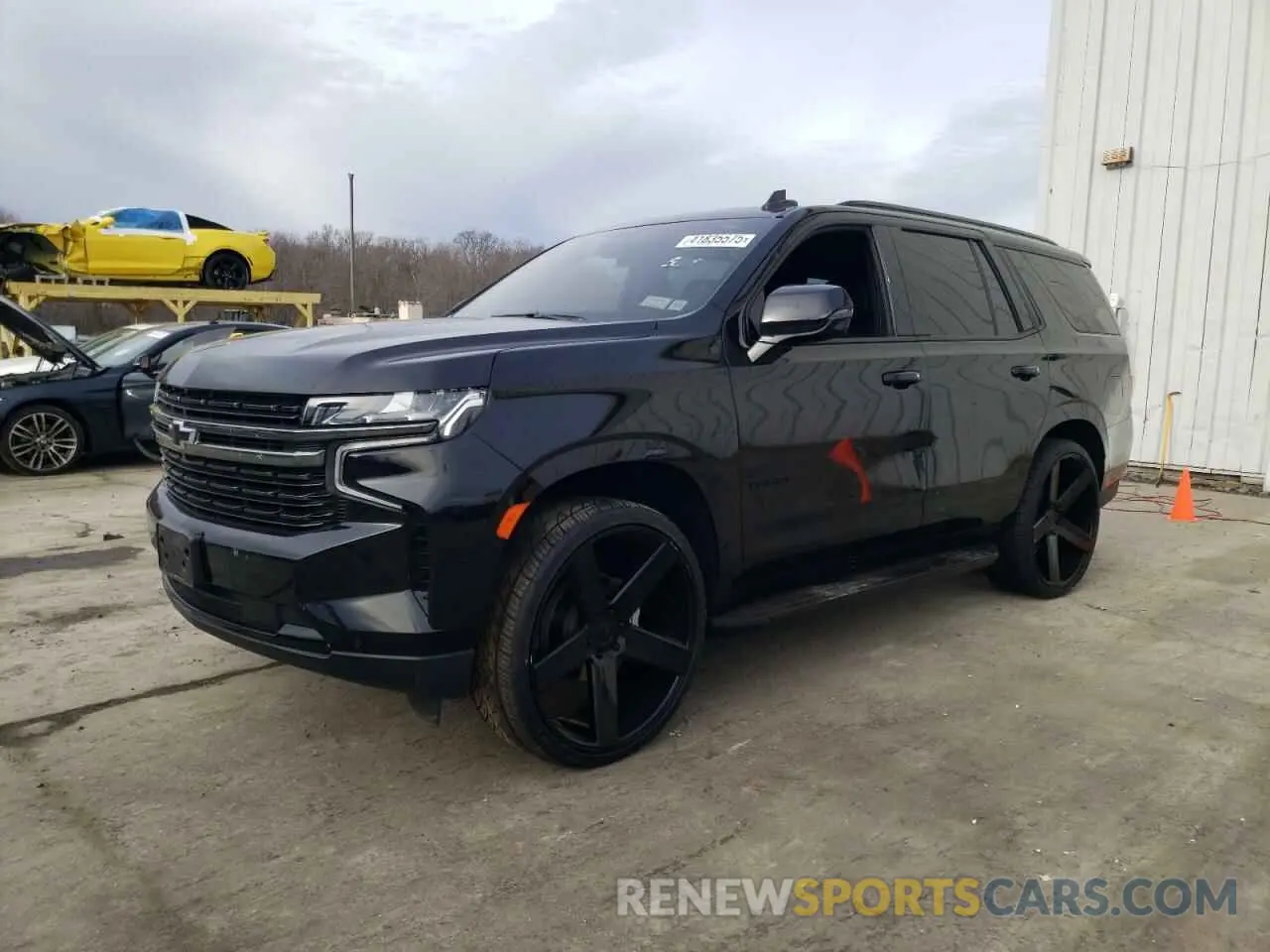 1 Фотография поврежденного автомобиля 1GNSKRKD9MR320160 CHEVROLET TAHOE 2021