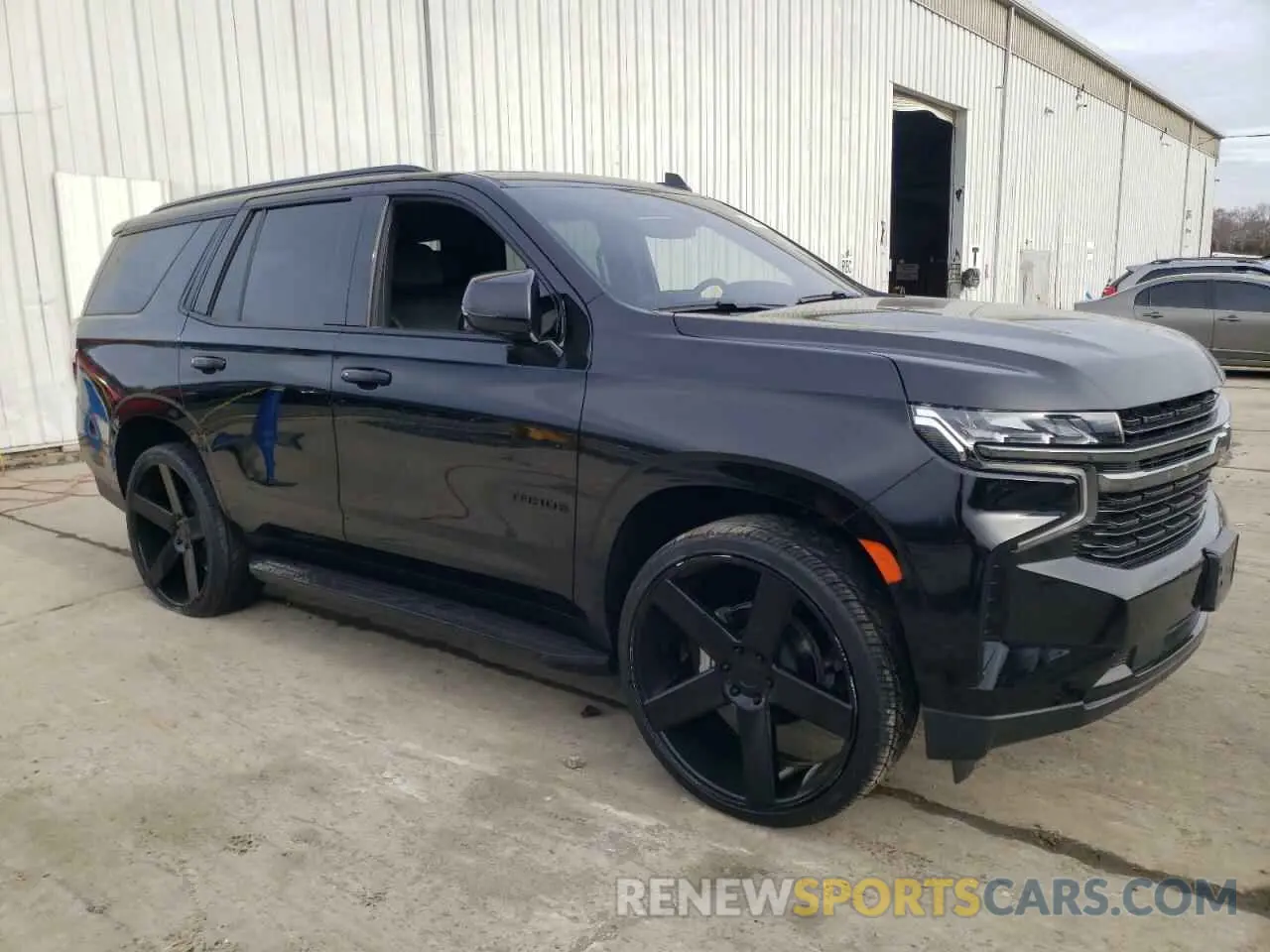 4 Фотография поврежденного автомобиля 1GNSKRKD9MR320160 CHEVROLET TAHOE 2021