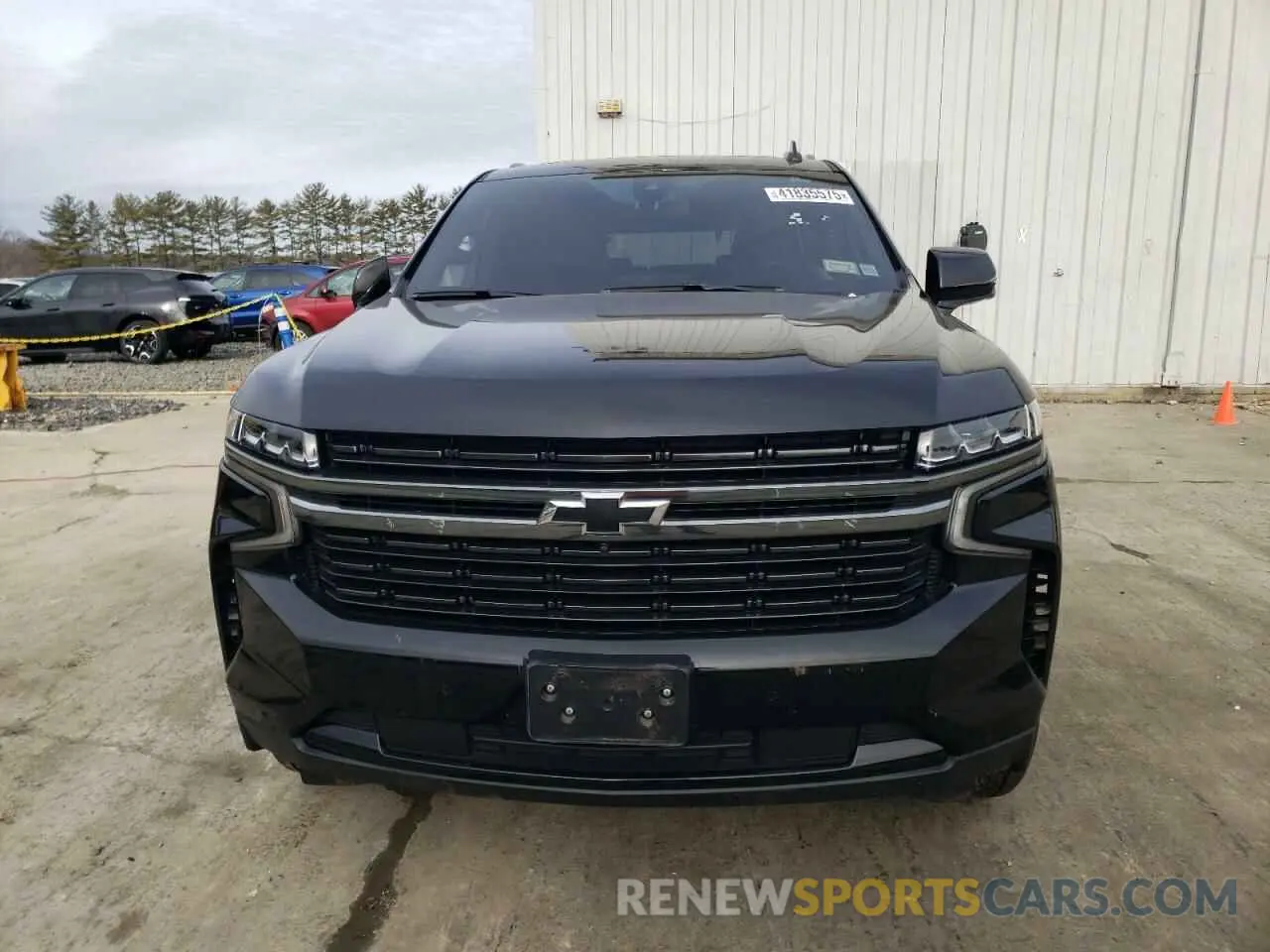 5 Фотография поврежденного автомобиля 1GNSKRKD9MR320160 CHEVROLET TAHOE 2021