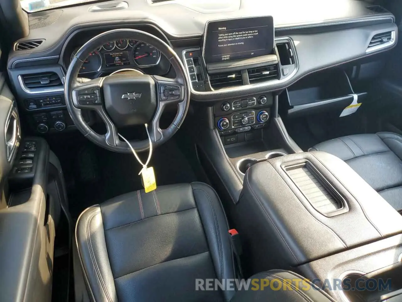 8 Фотография поврежденного автомобиля 1GNSKRKD9MR320160 CHEVROLET TAHOE 2021