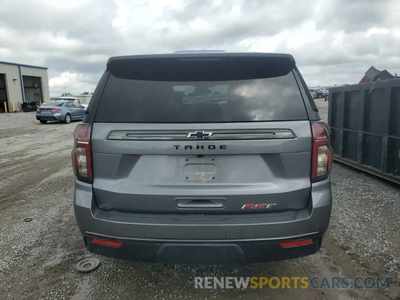 6 Photograph of a damaged car 1GNSKRKDXMR295401 CHEVROLET TAHOE 2021