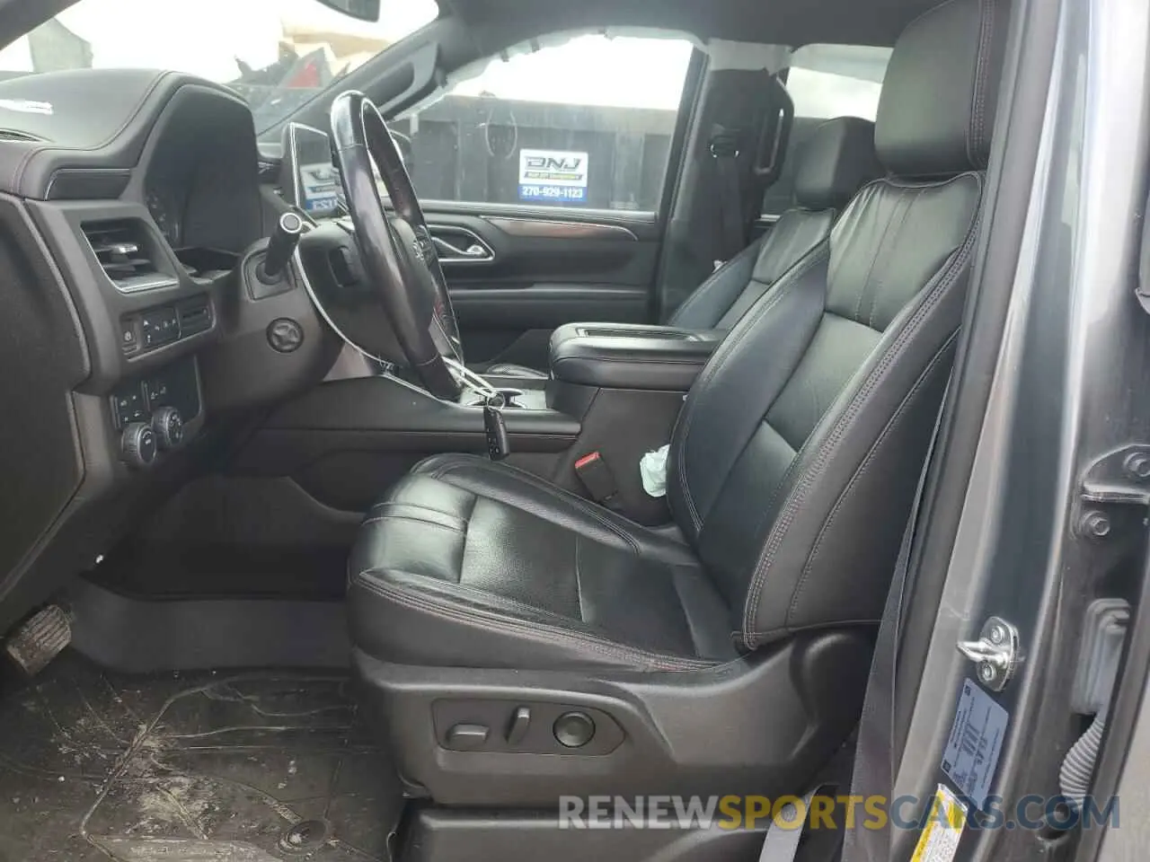 7 Photograph of a damaged car 1GNSKRKDXMR295401 CHEVROLET TAHOE 2021