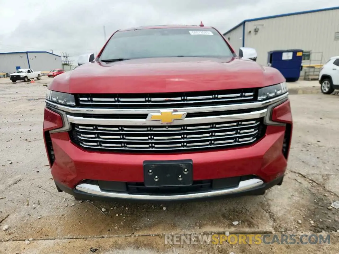5 Photograph of a damaged car 1GNSKSKD7MR131224 CHEVROLET TAHOE 2021