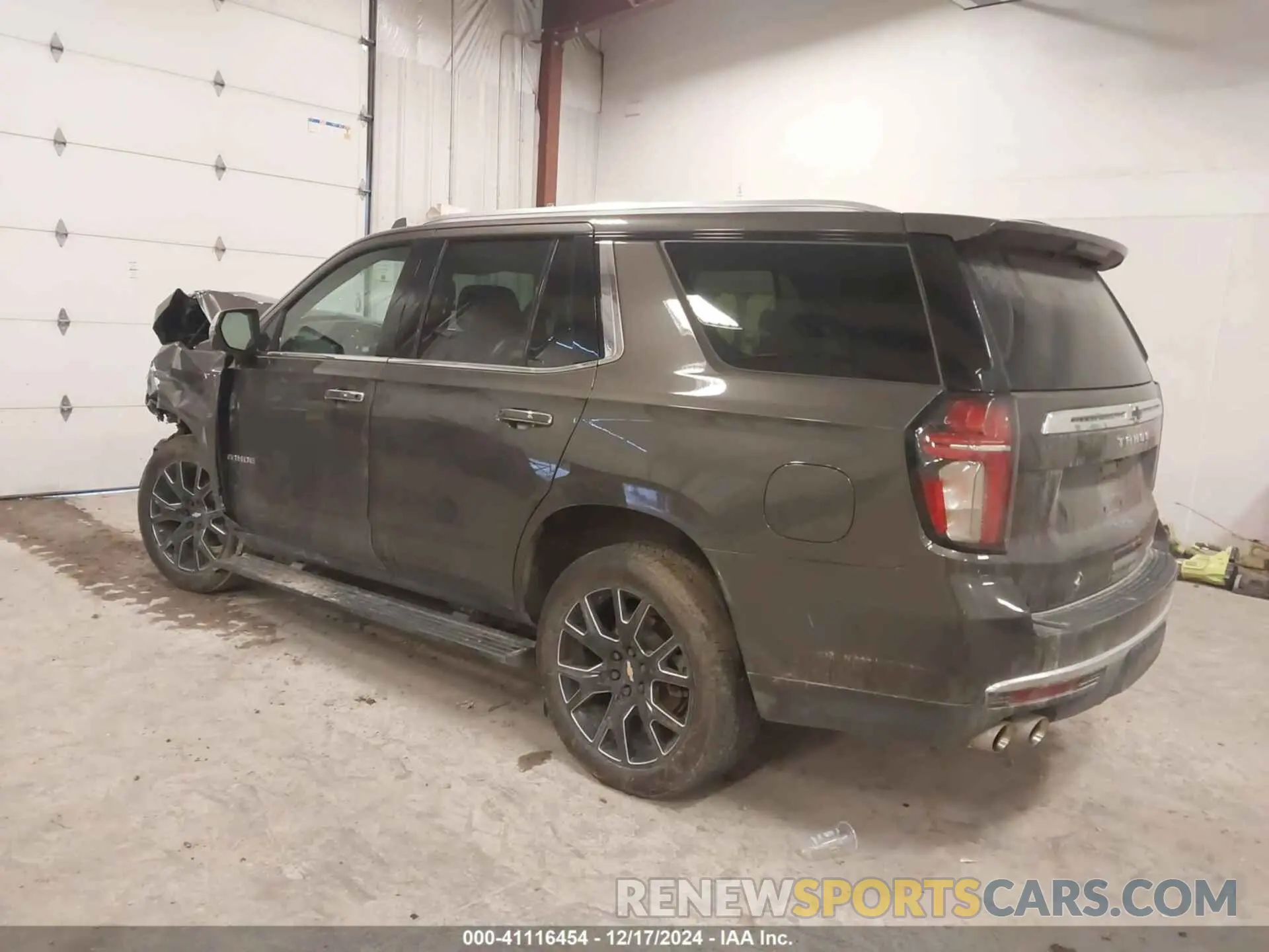 3 Фотография поврежденного автомобиля 1GNSKSKD7MR230481 CHEVROLET TAHOE 2021