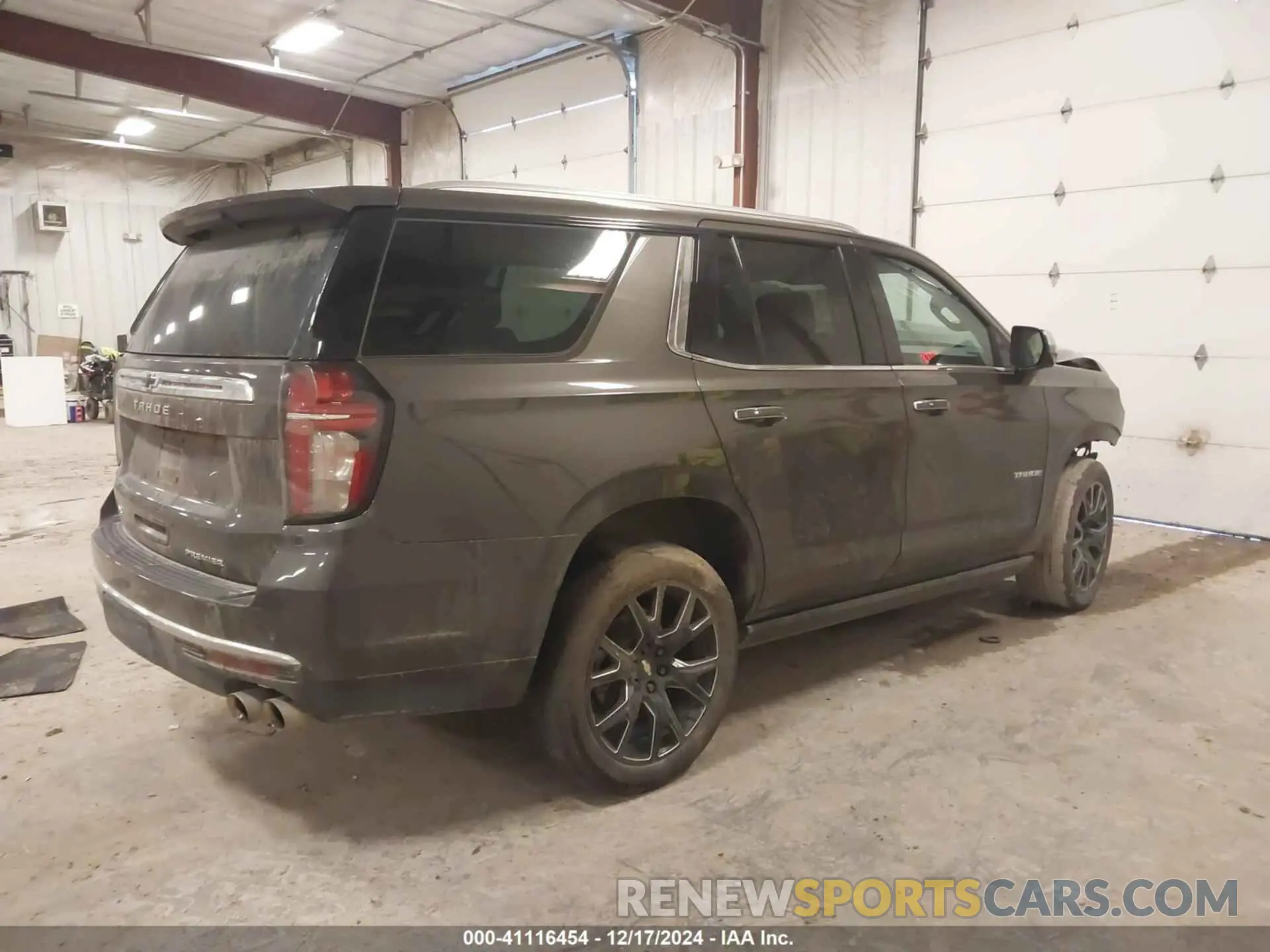 4 Фотография поврежденного автомобиля 1GNSKSKD7MR230481 CHEVROLET TAHOE 2021