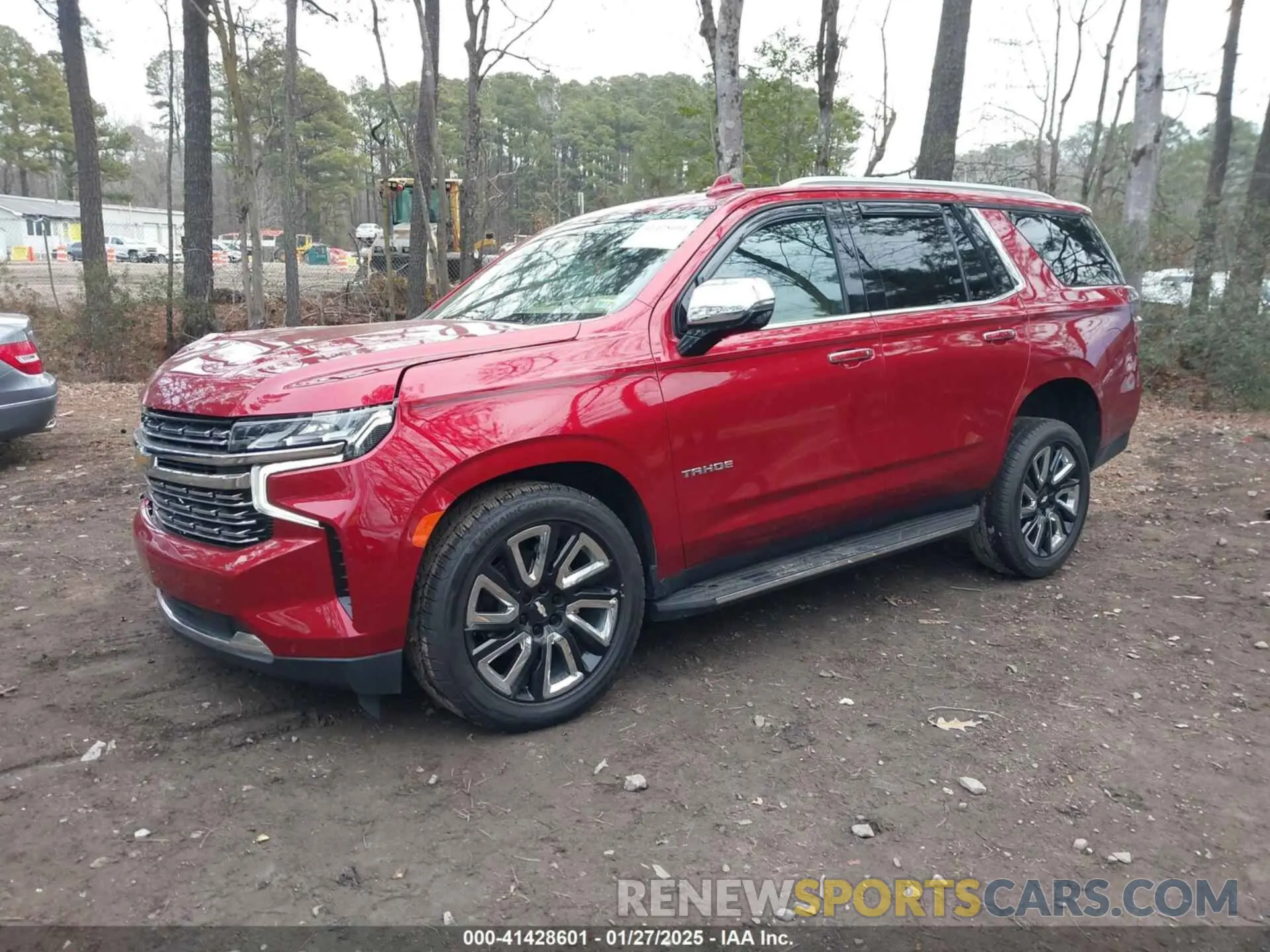 2 Photograph of a damaged car 1GNSKSKD8MR184627 CHEVROLET TAHOE 2021