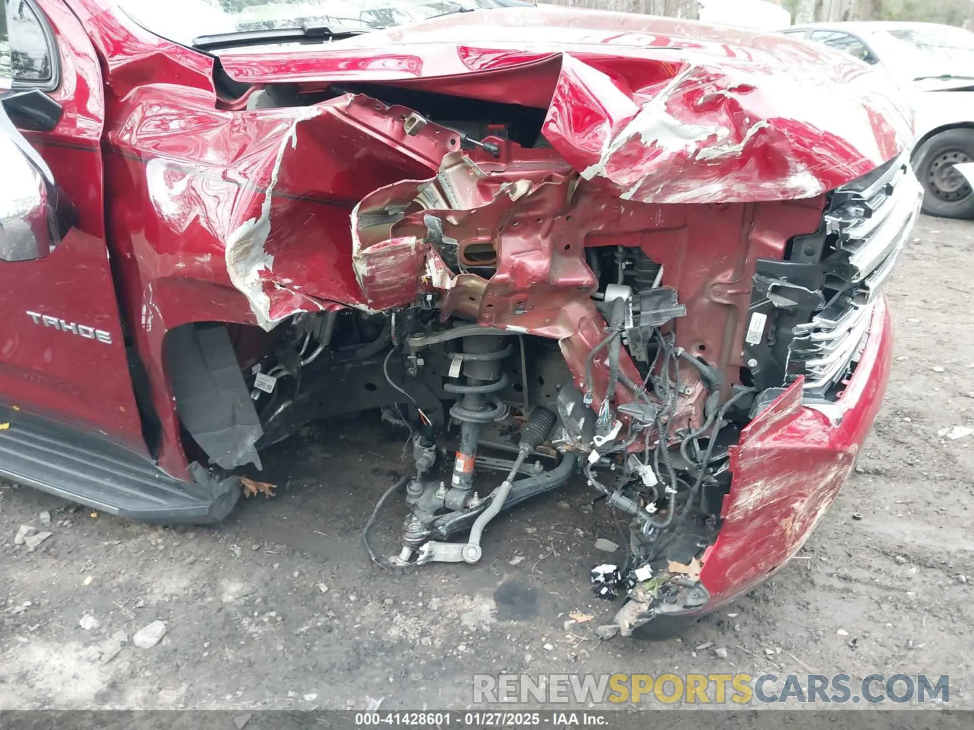 6 Photograph of a damaged car 1GNSKSKD8MR184627 CHEVROLET TAHOE 2021