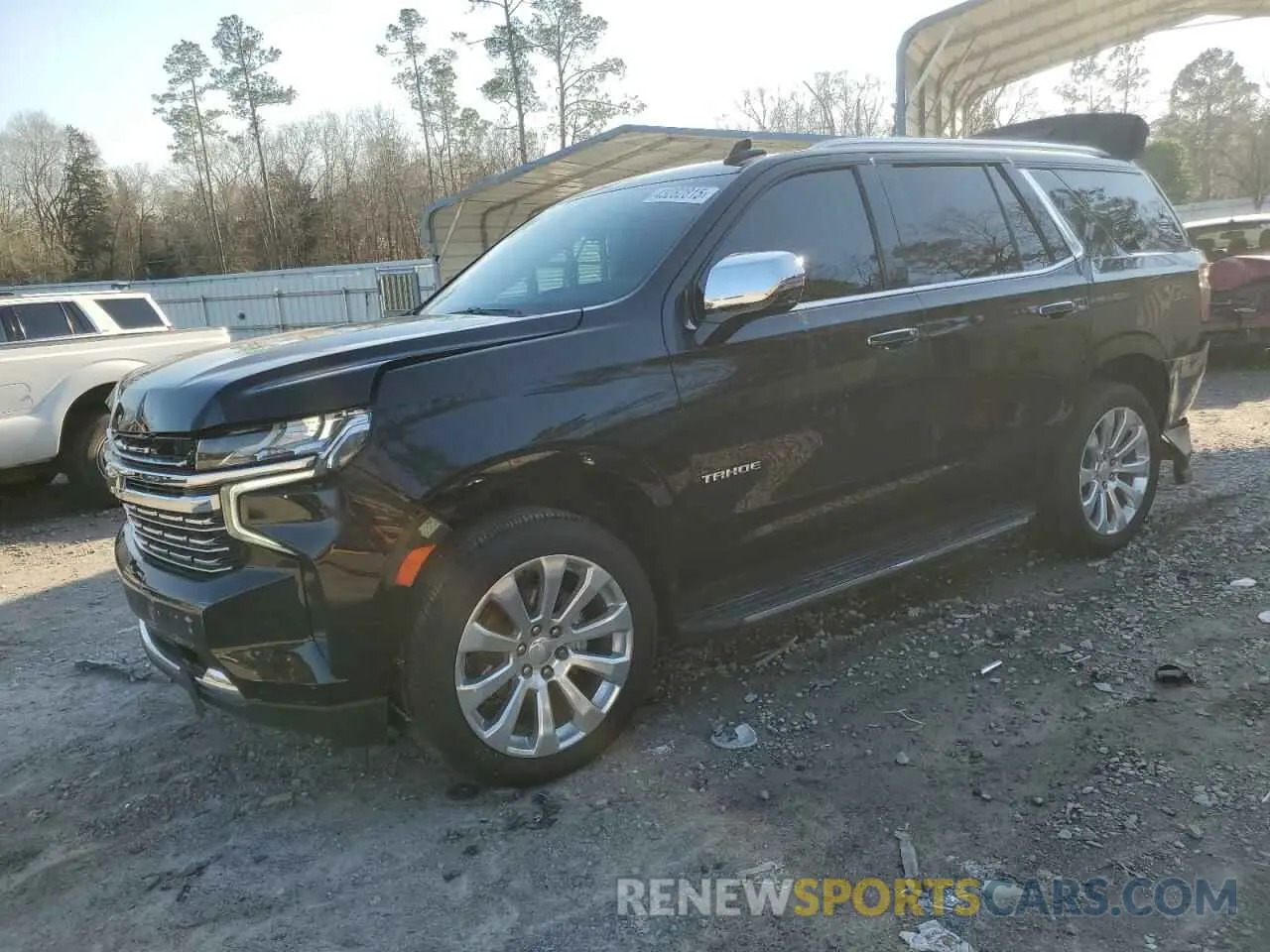 1 Фотография поврежденного автомобиля 1GNSKSKD9MR321669 CHEVROLET TAHOE 2021