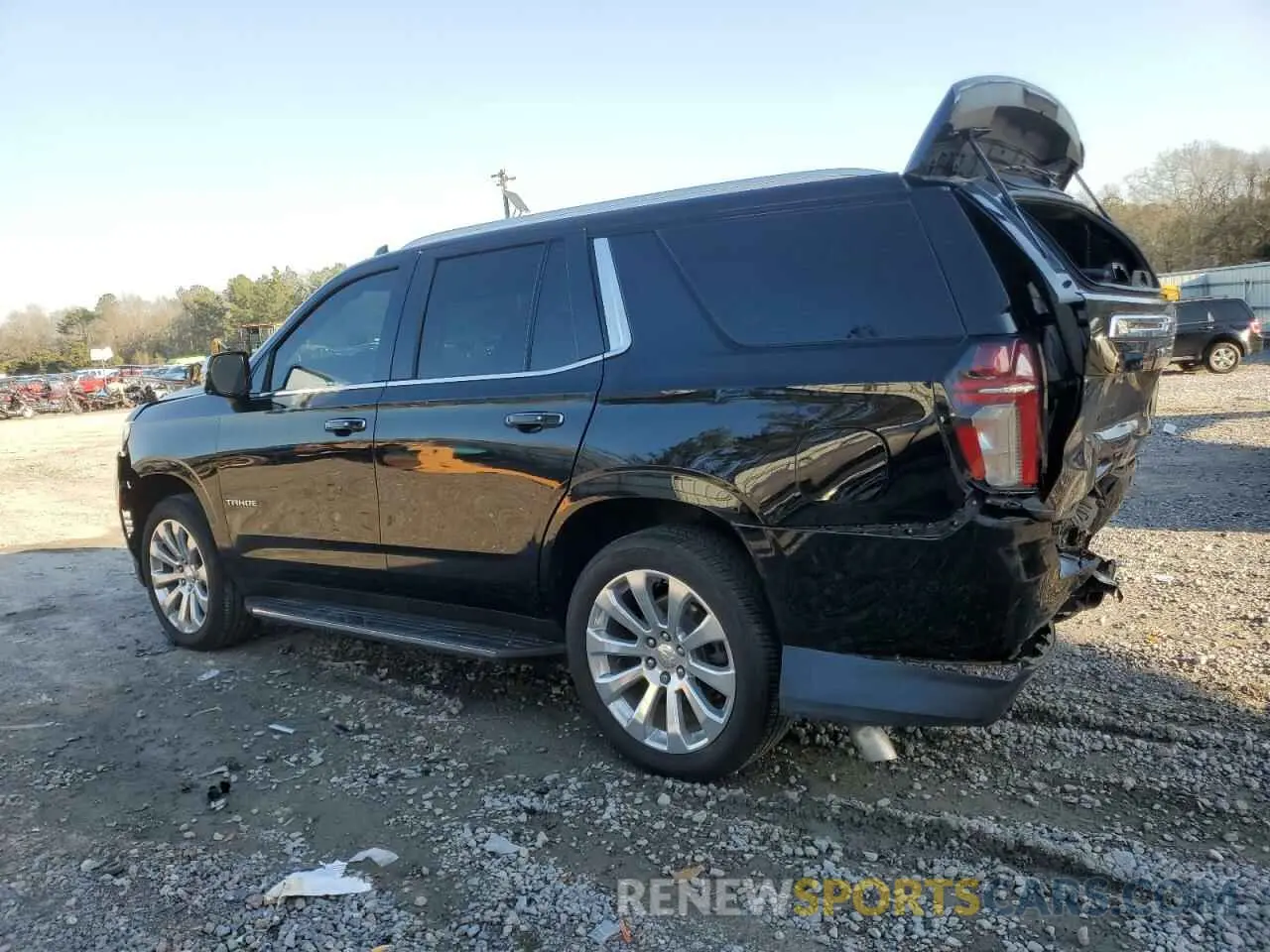 2 Фотография поврежденного автомобиля 1GNSKSKD9MR321669 CHEVROLET TAHOE 2021