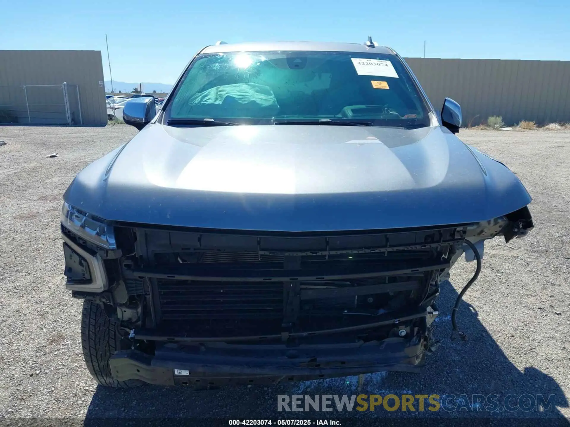 12 Photograph of a damaged car 1GNSKSKTXMR332297 CHEVROLET TAHOE 2021