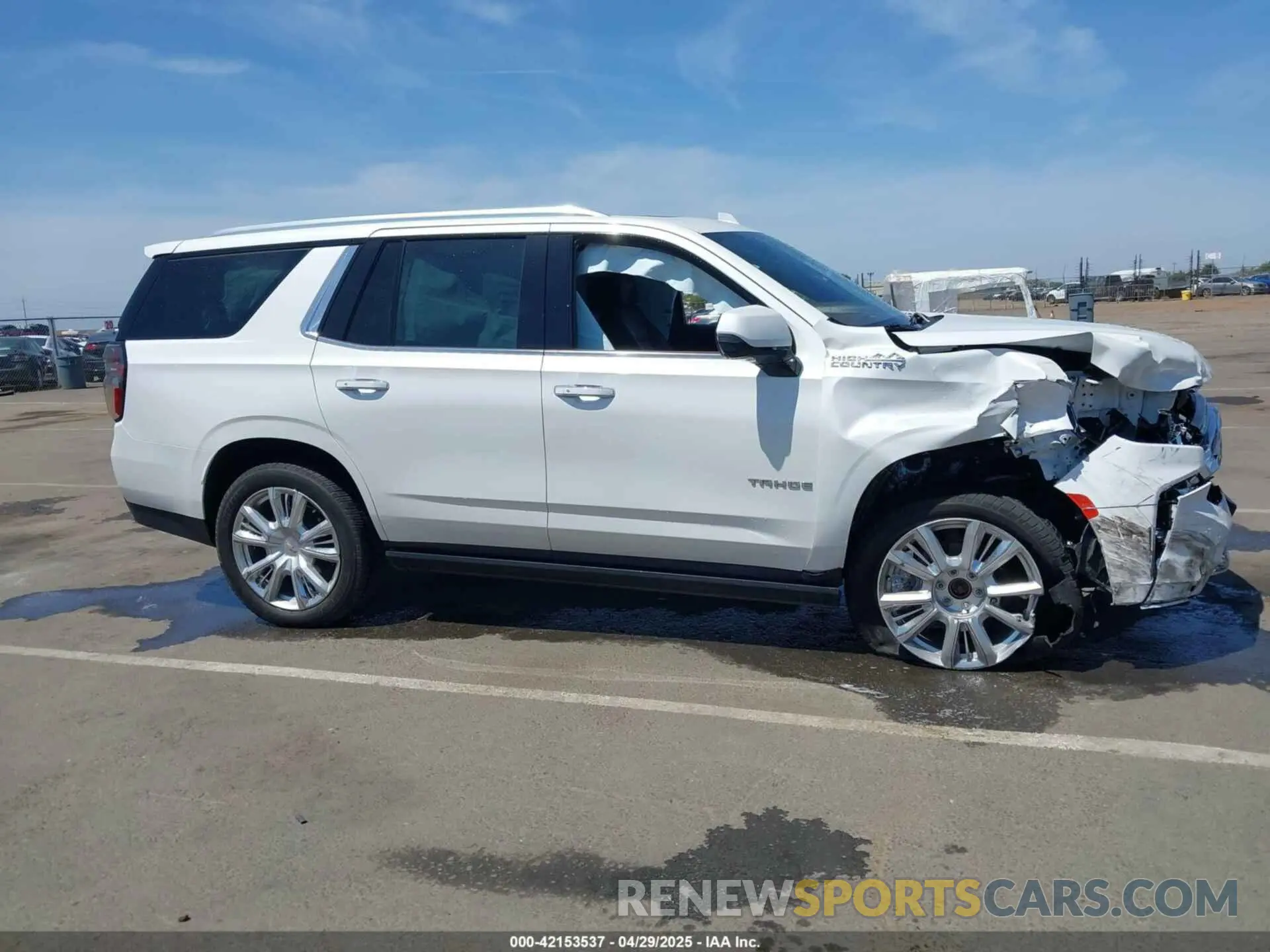 13 Photograph of a damaged car 1GNSKTKL5MR125676 CHEVROLET TAHOE 2021