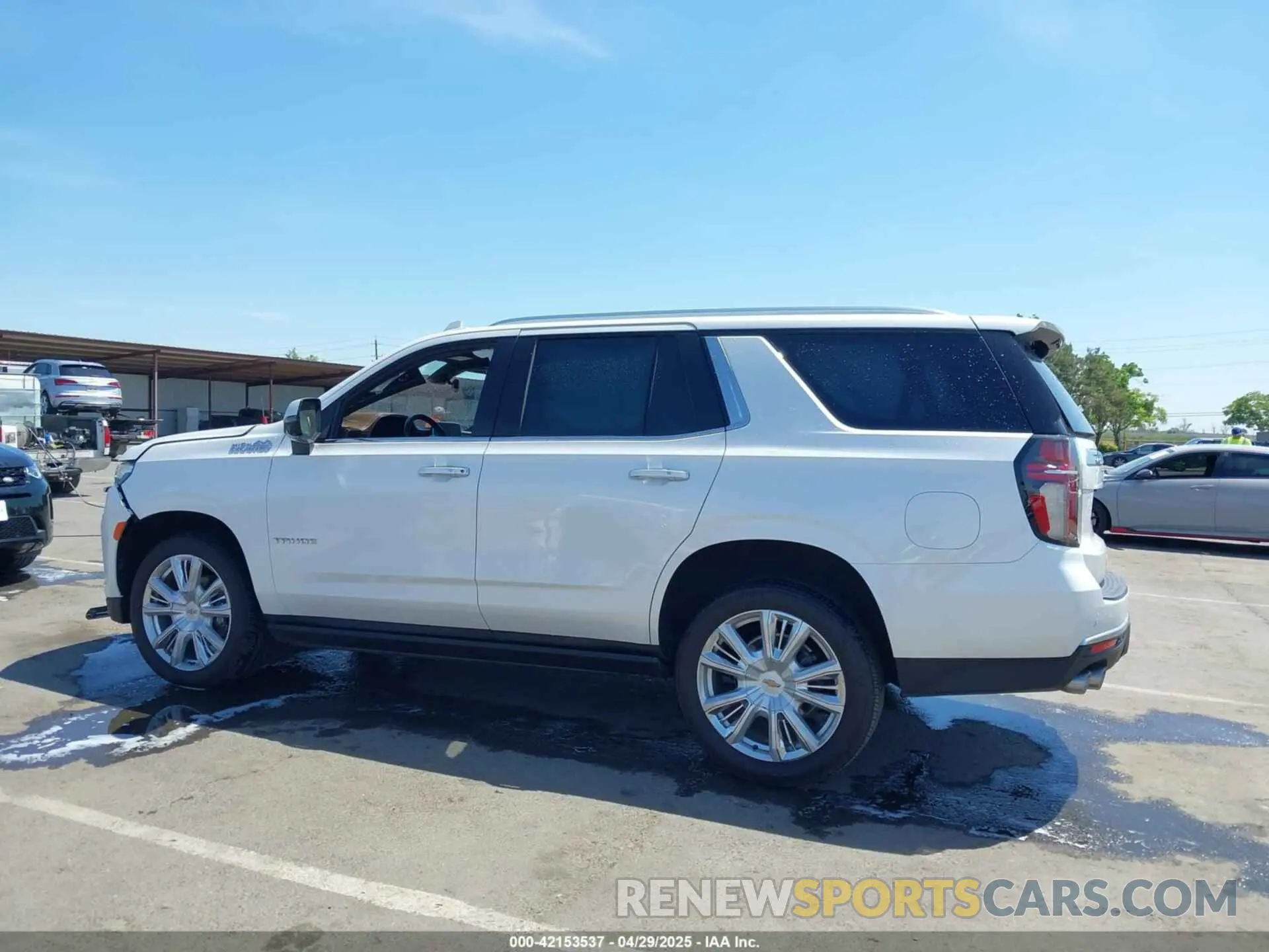 14 Photograph of a damaged car 1GNSKTKL5MR125676 CHEVROLET TAHOE 2021