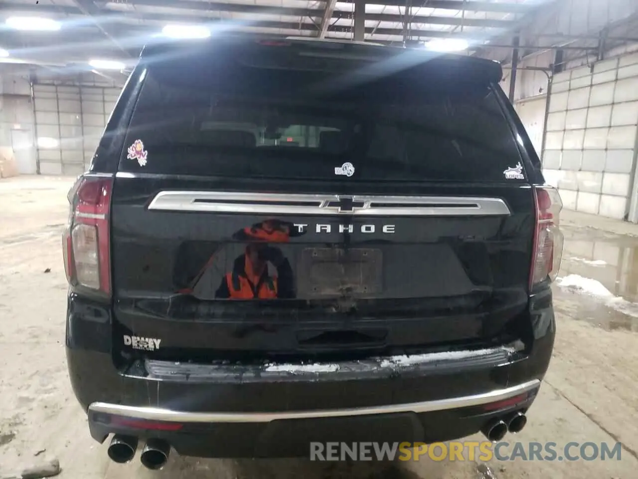 6 Фотография поврежденного автомобиля 1GNSKTKL6MR124357 CHEVROLET TAHOE 2021